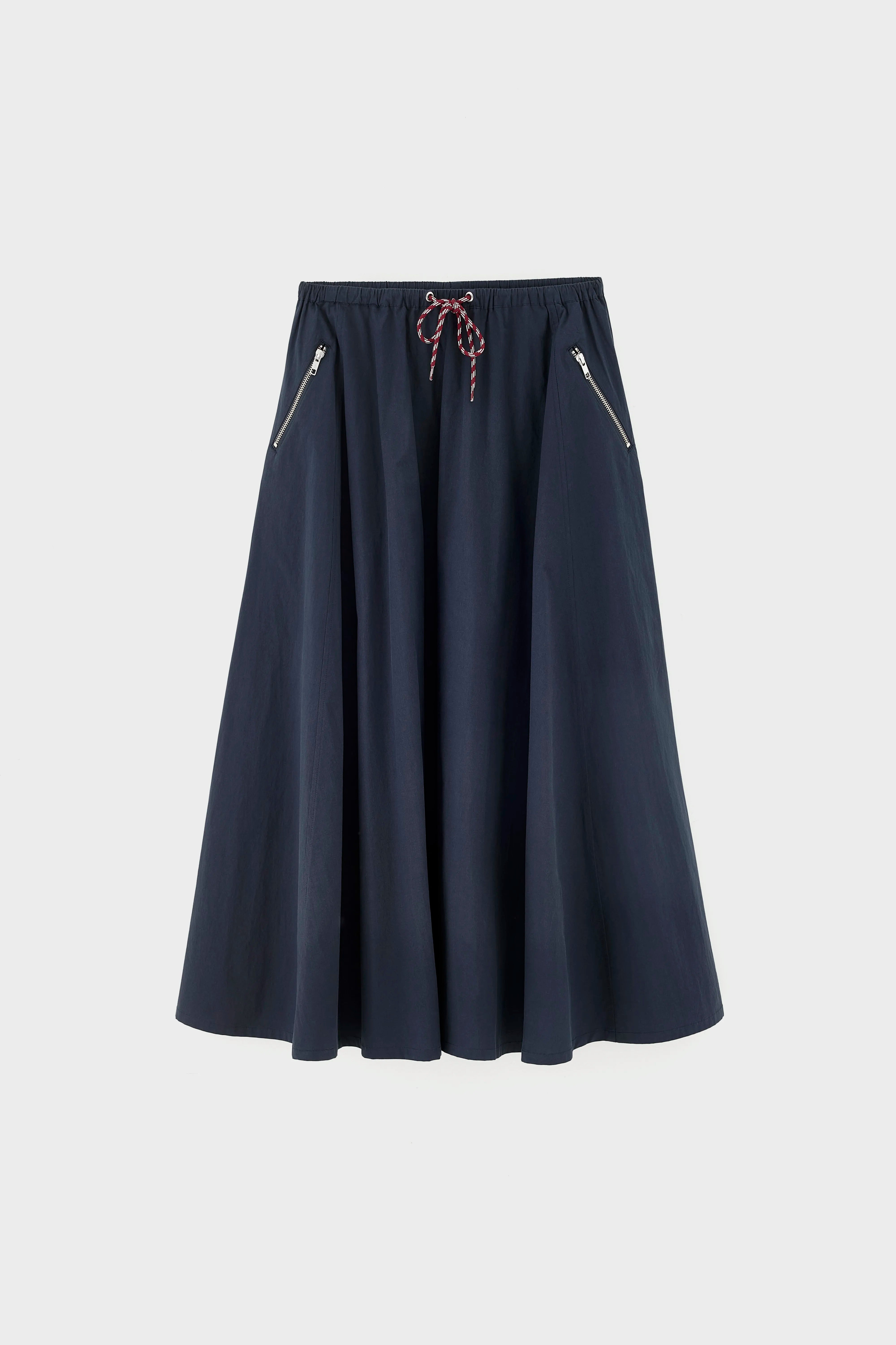 Harlin relaxed midi skirt (261 / W / CAPTAIN)