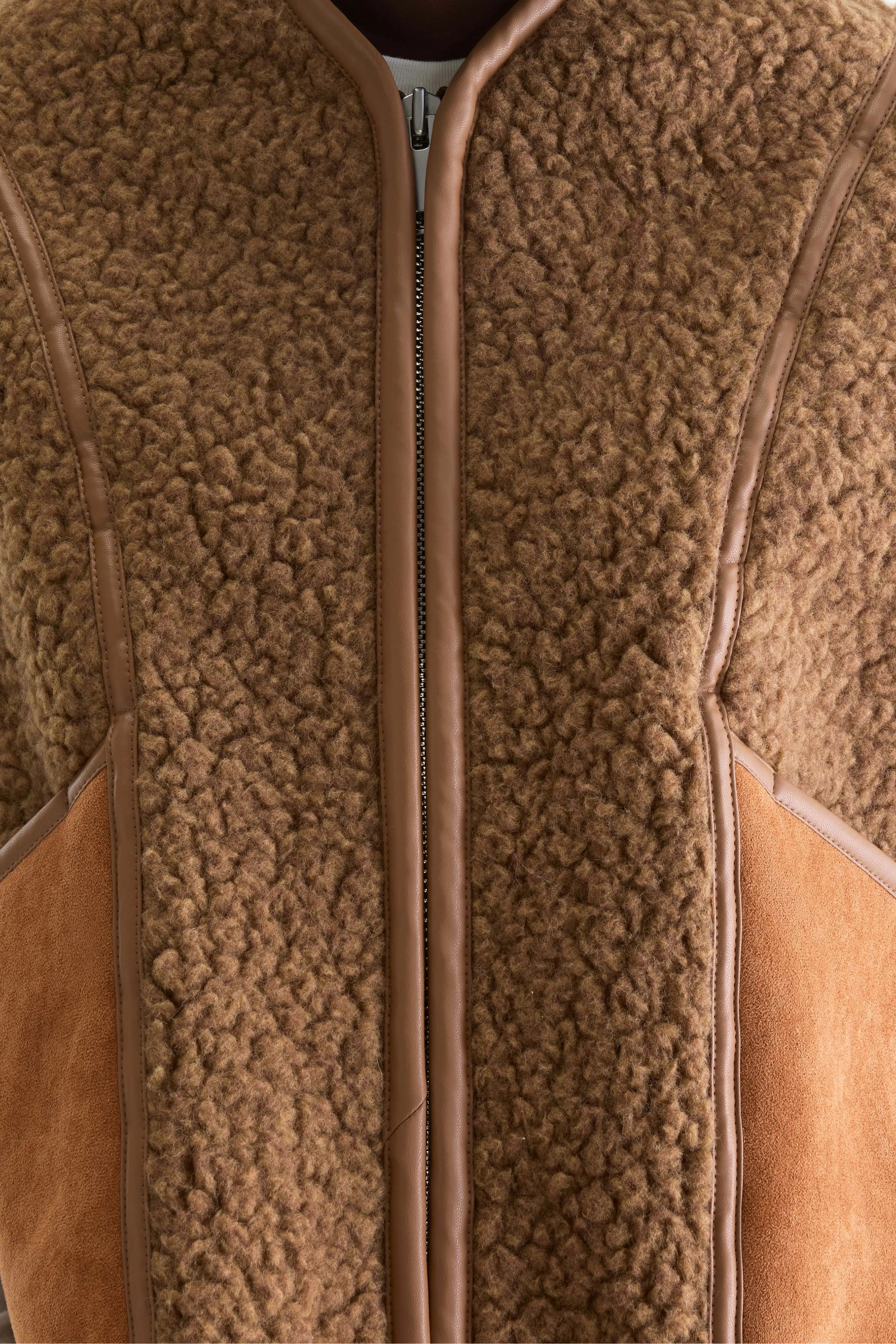 Jinas shearling bodywarmer (261 / W / COMBO A)