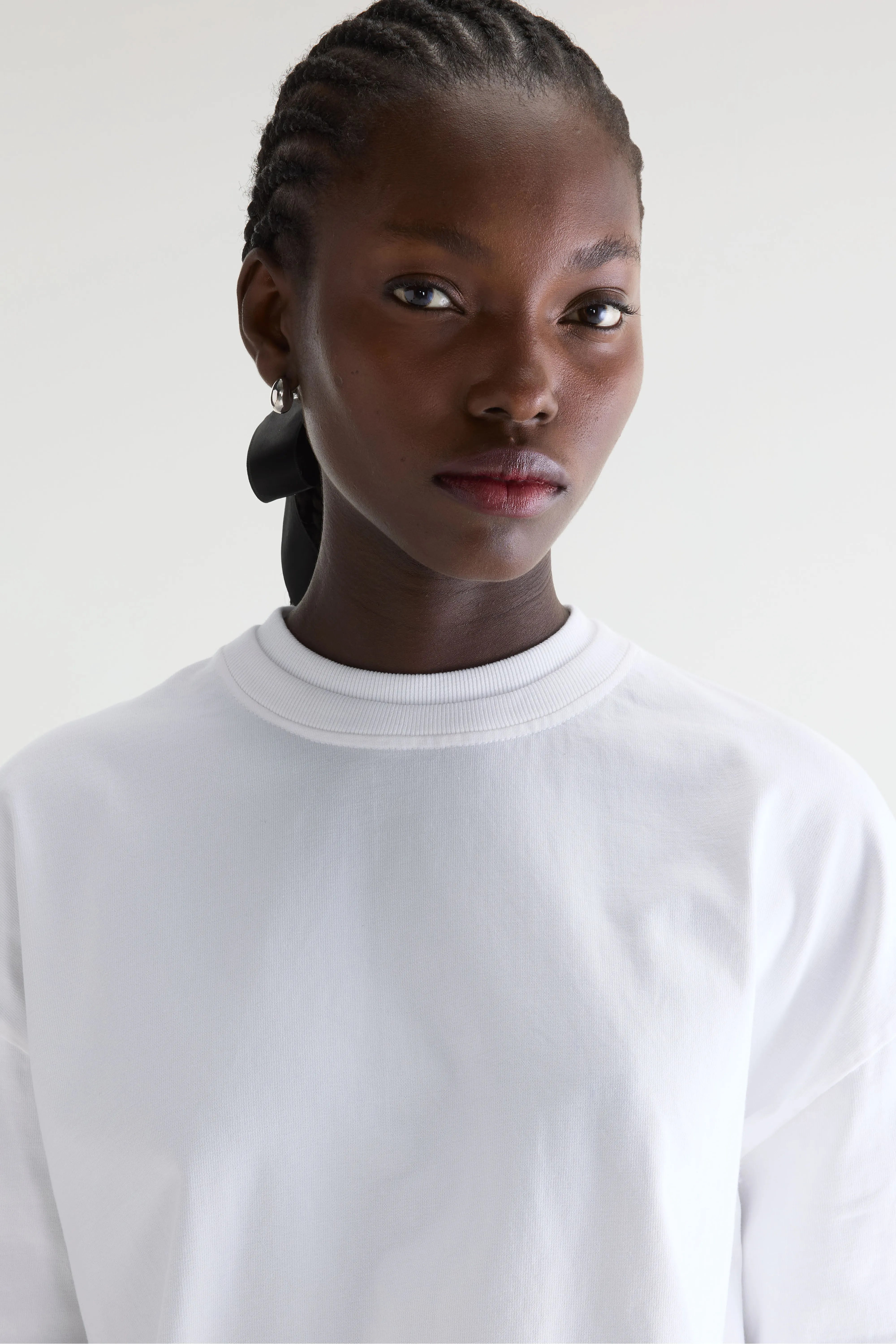 T-shirt cropped Fan (261 / W / WHITE)