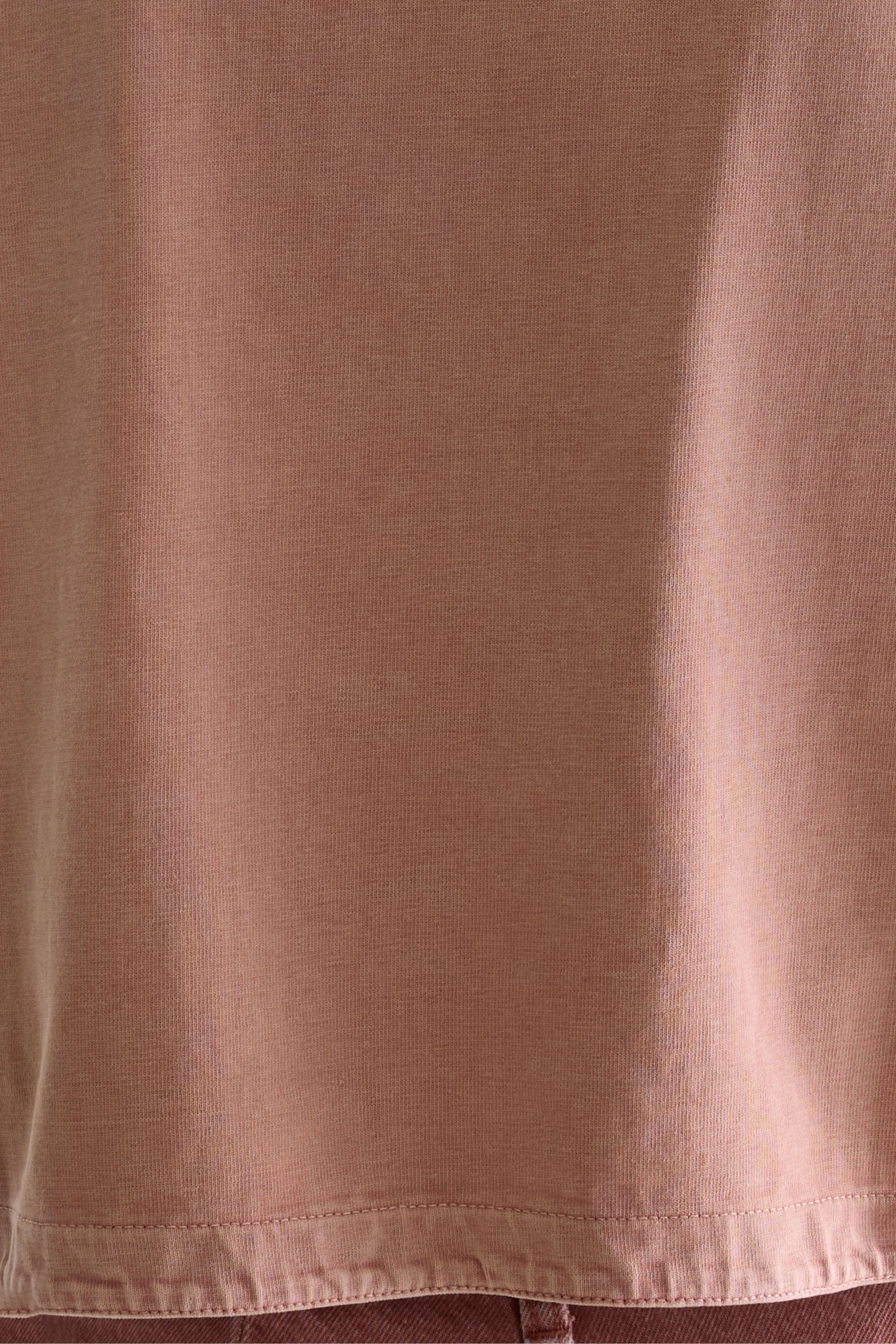 Fan cropped t-shirt (261 / W / ETRUSCAN RED)