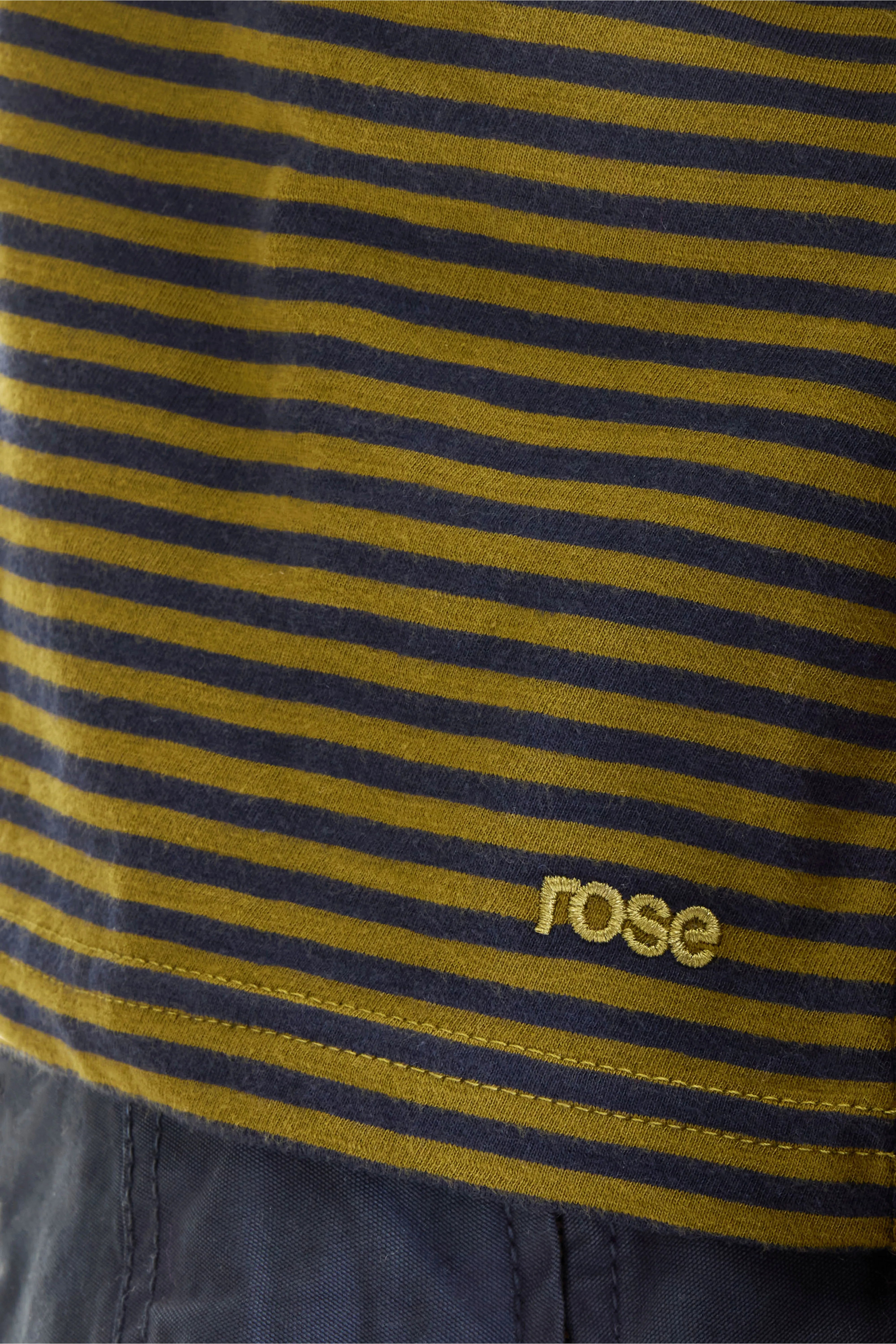 T-shirt slim à rayures Cias (261 / W / STRIPE B)