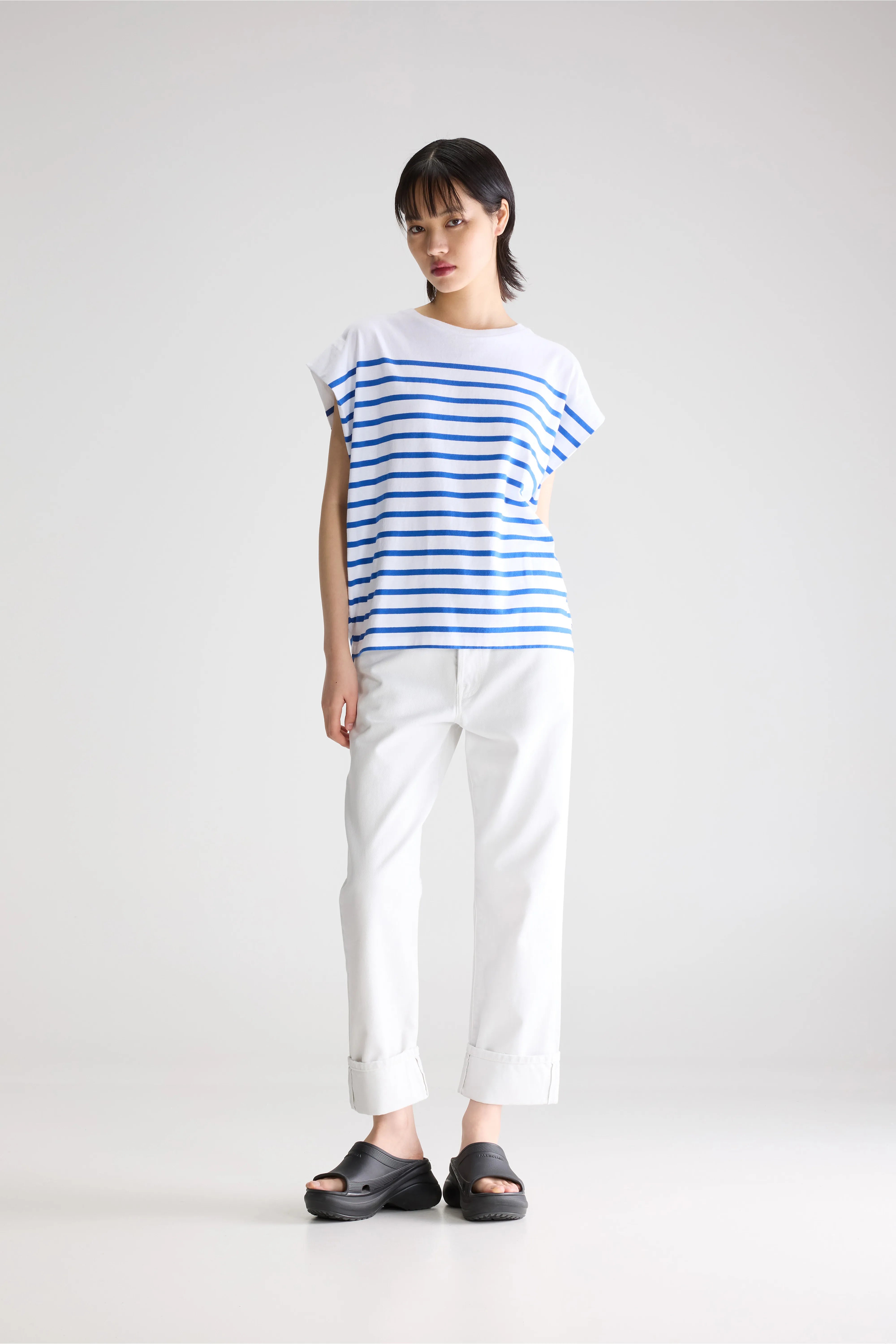 Vice Tank Top - Gitane / White Voor Dames | Bellerose