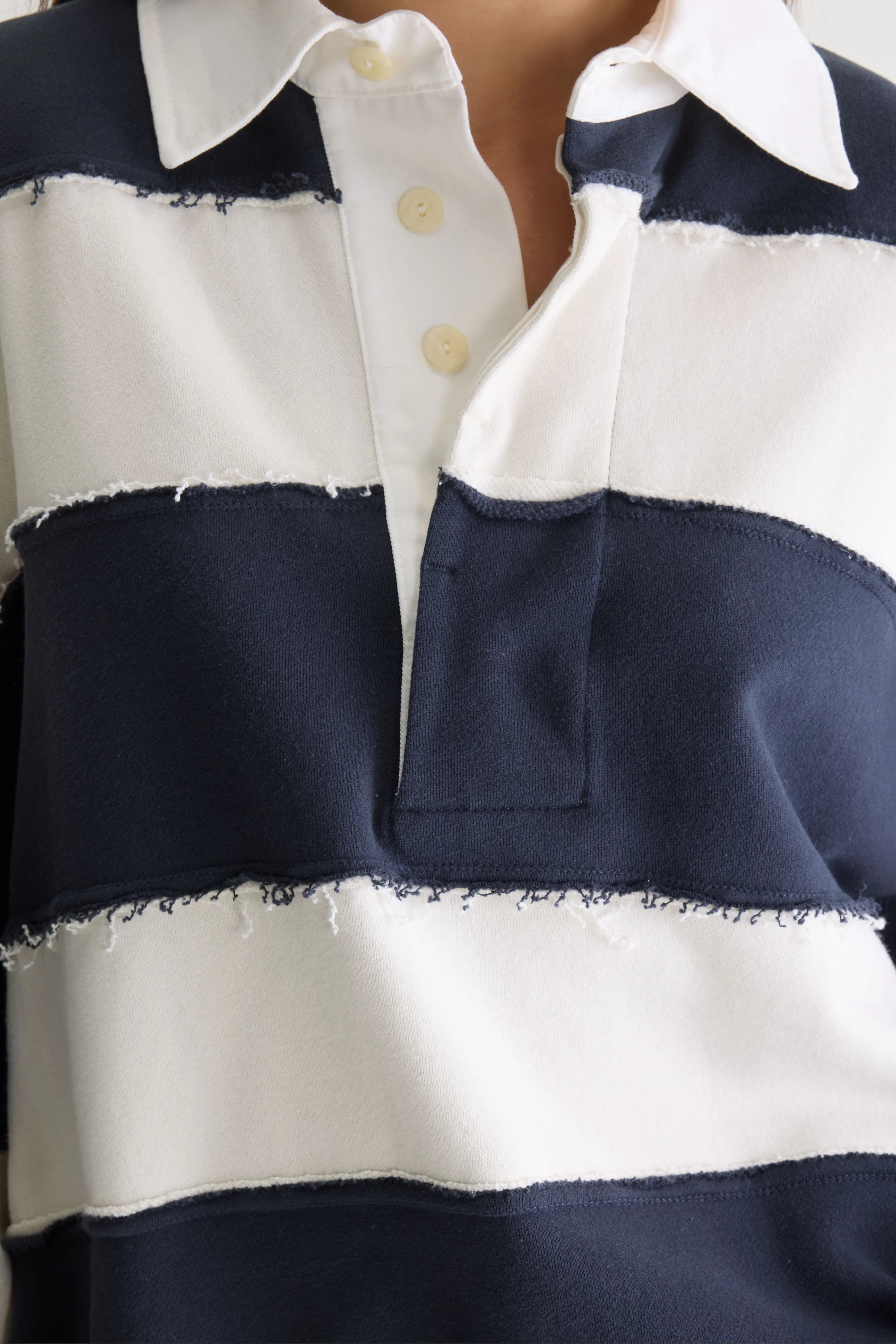 Furen striped rugby sweatshirt (261 / W / COMBO A)