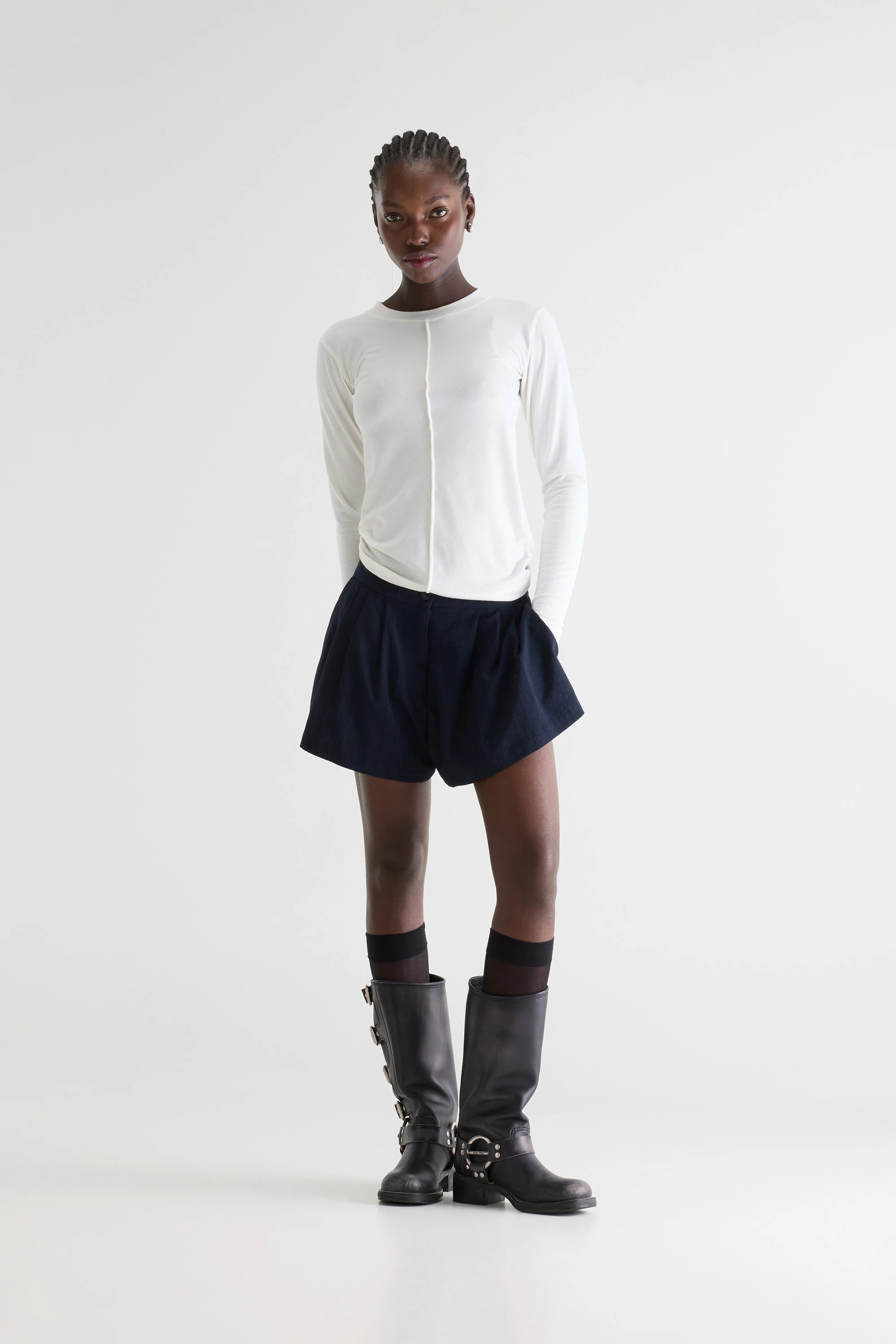 T-shirt À Manches Longues Mendy - Natural Pour Femme | Bellerose