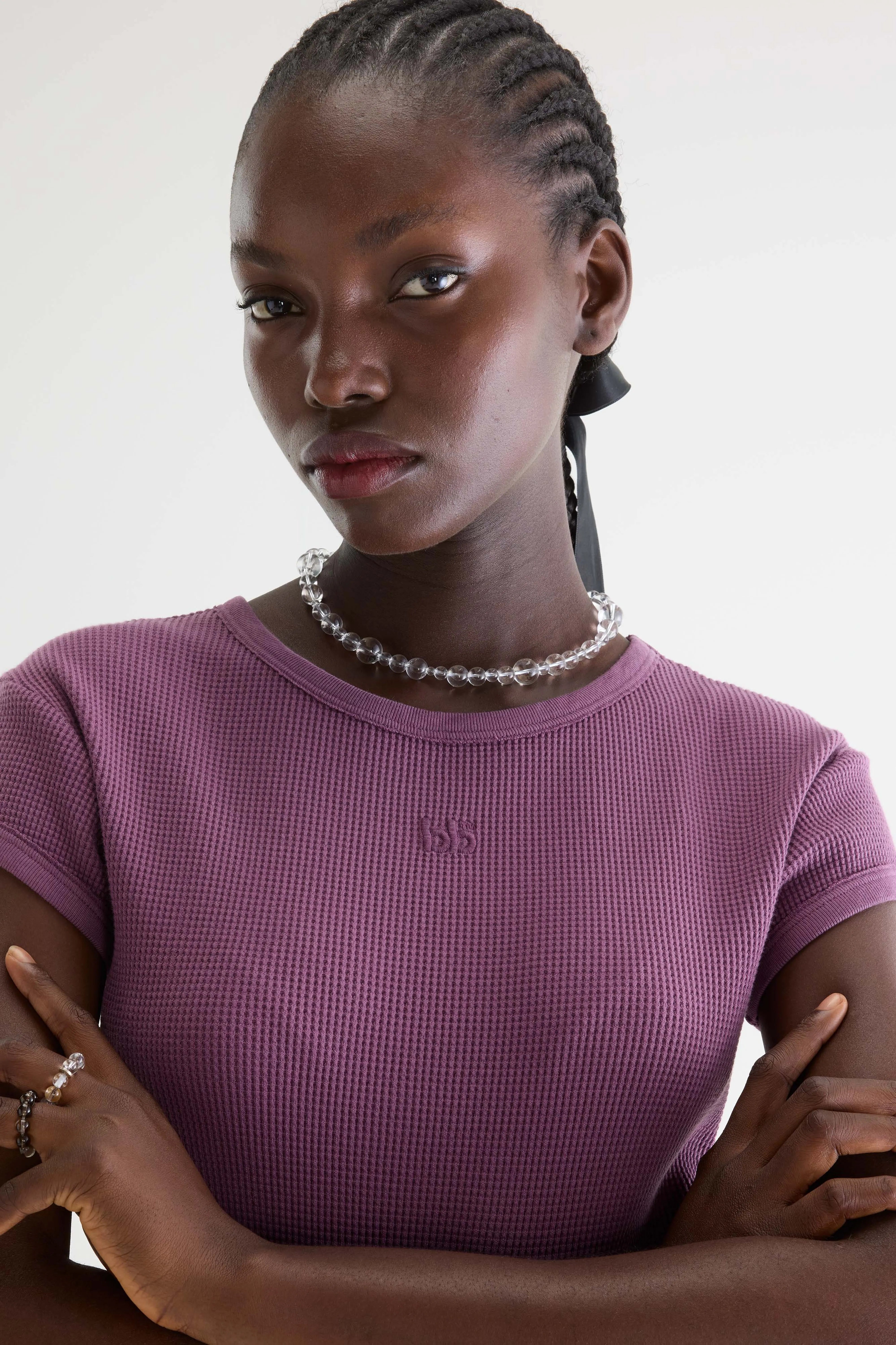 T-shirt Côtelé Mali - Crocus Pour Femme | Bellerose