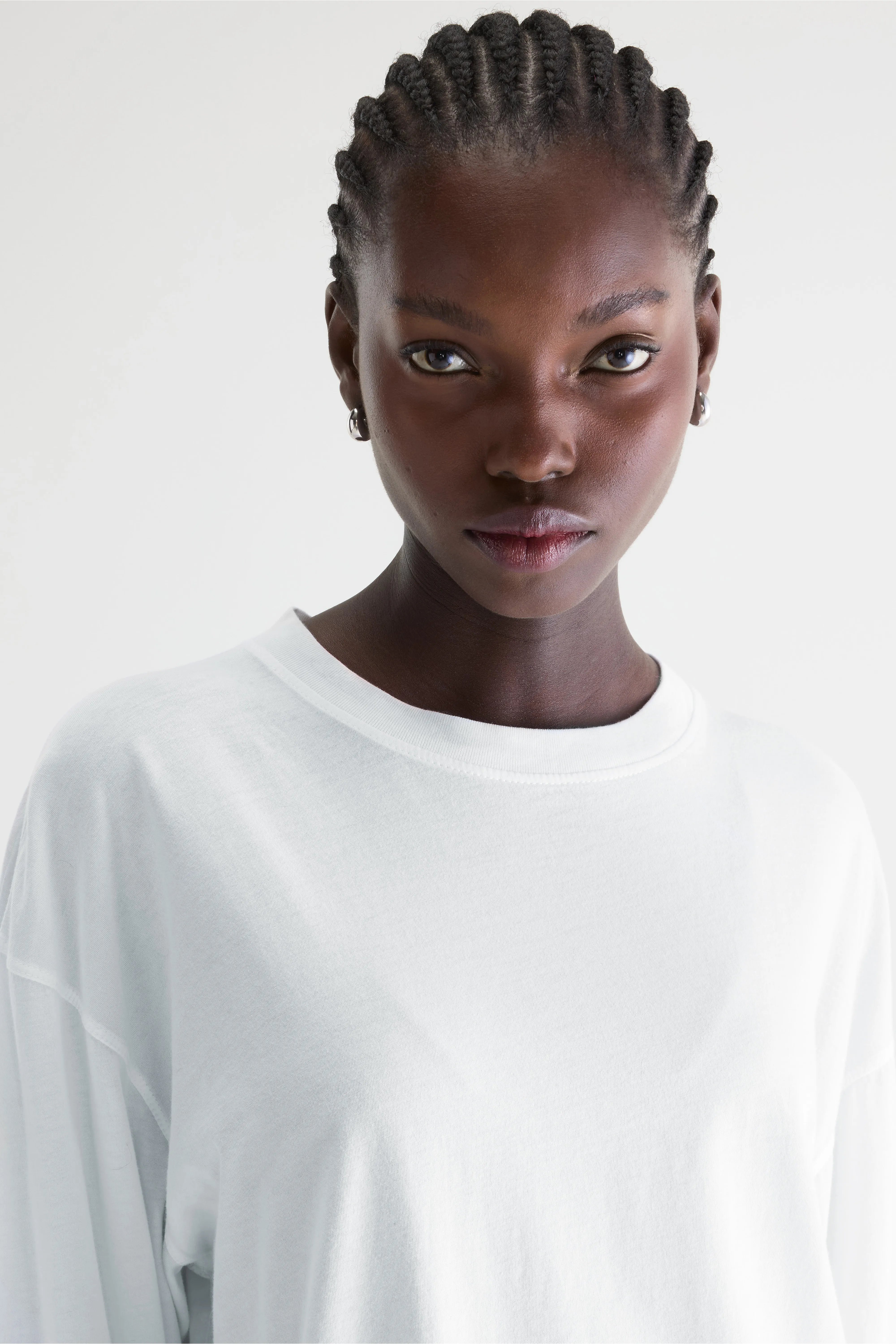 Fandy Long Sleeve T-shirt - White For Women | Bellerose