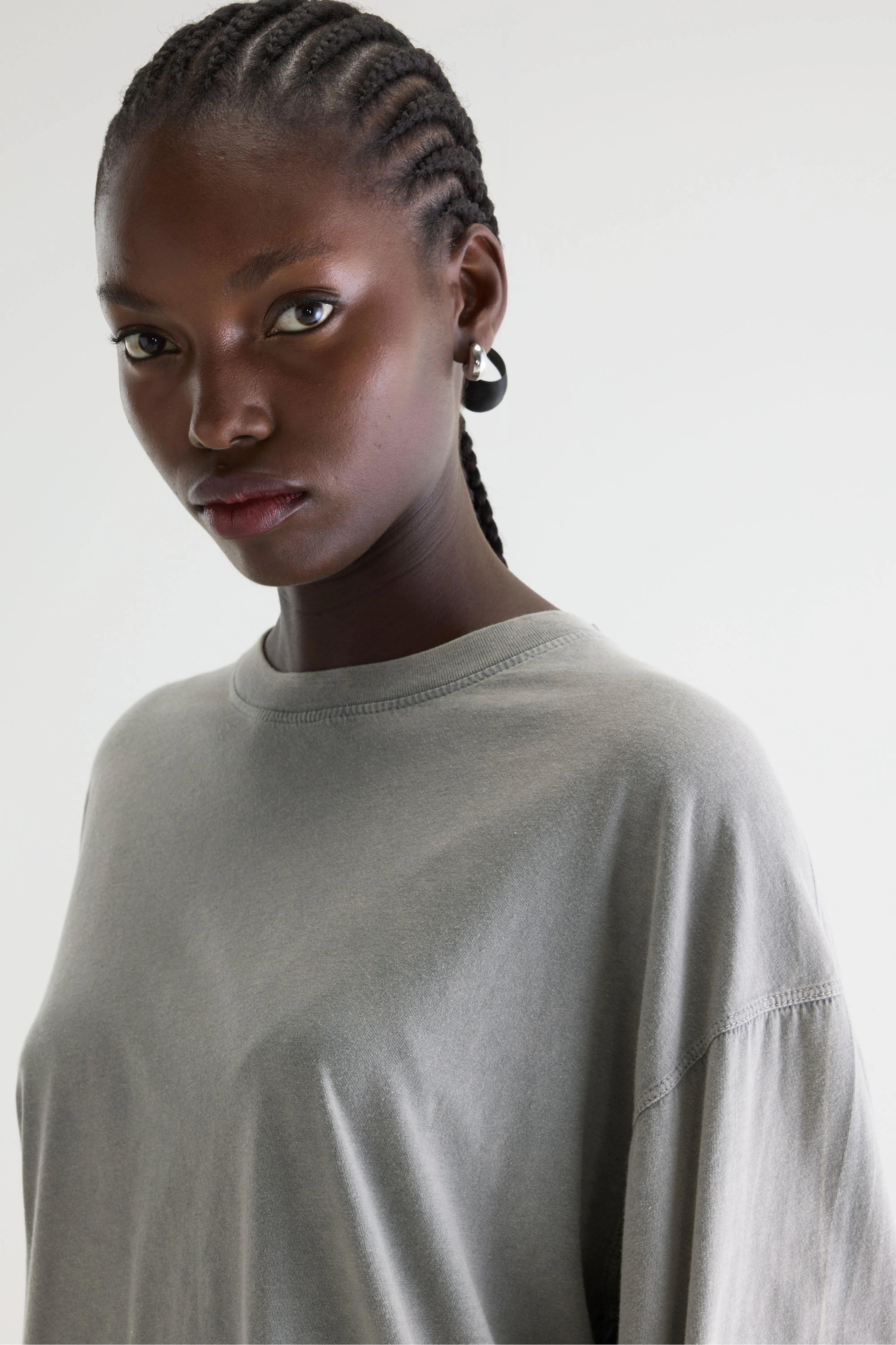 T-shirt À Manches Longues Fandy - Bitume Pour Femme | Bellerose