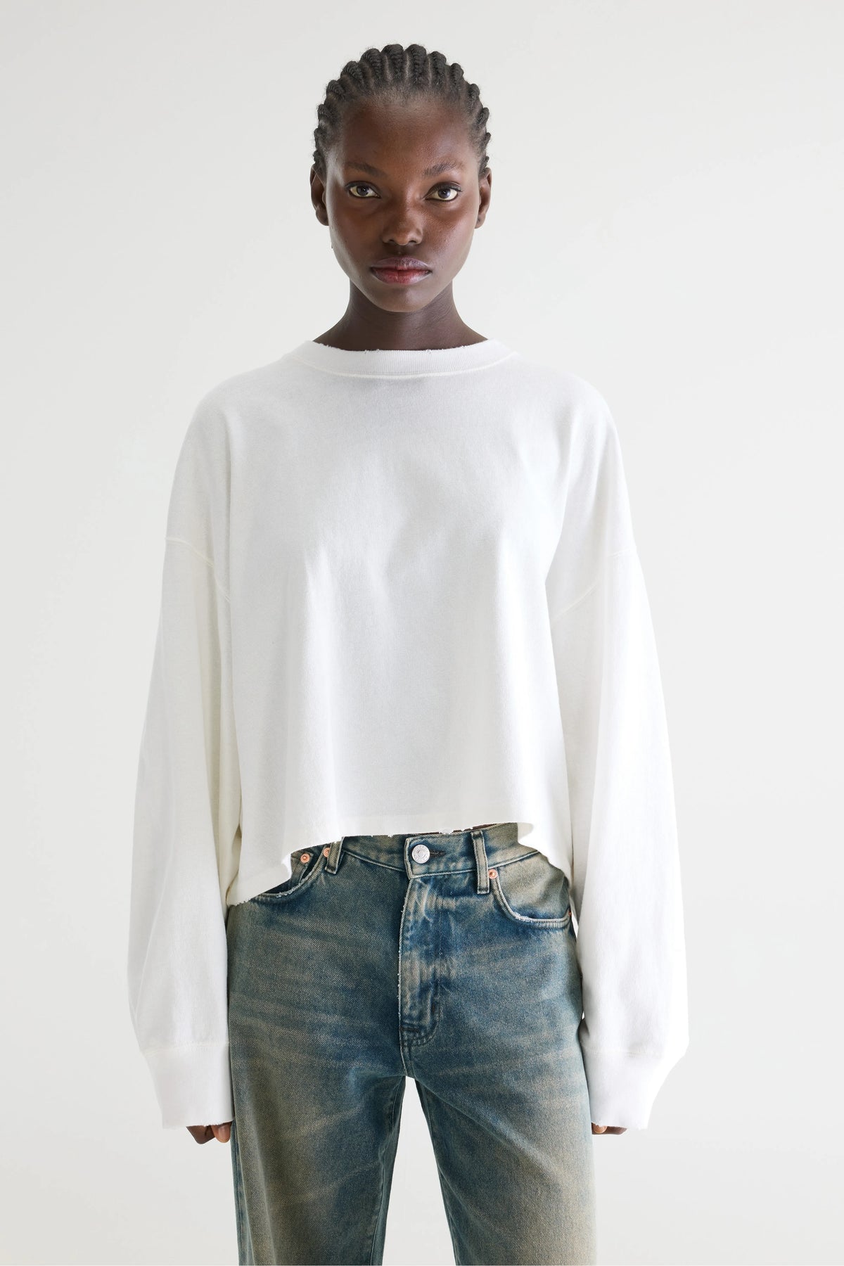Franto Langarm-t-shirt - Off white Für Damen | Bellerose