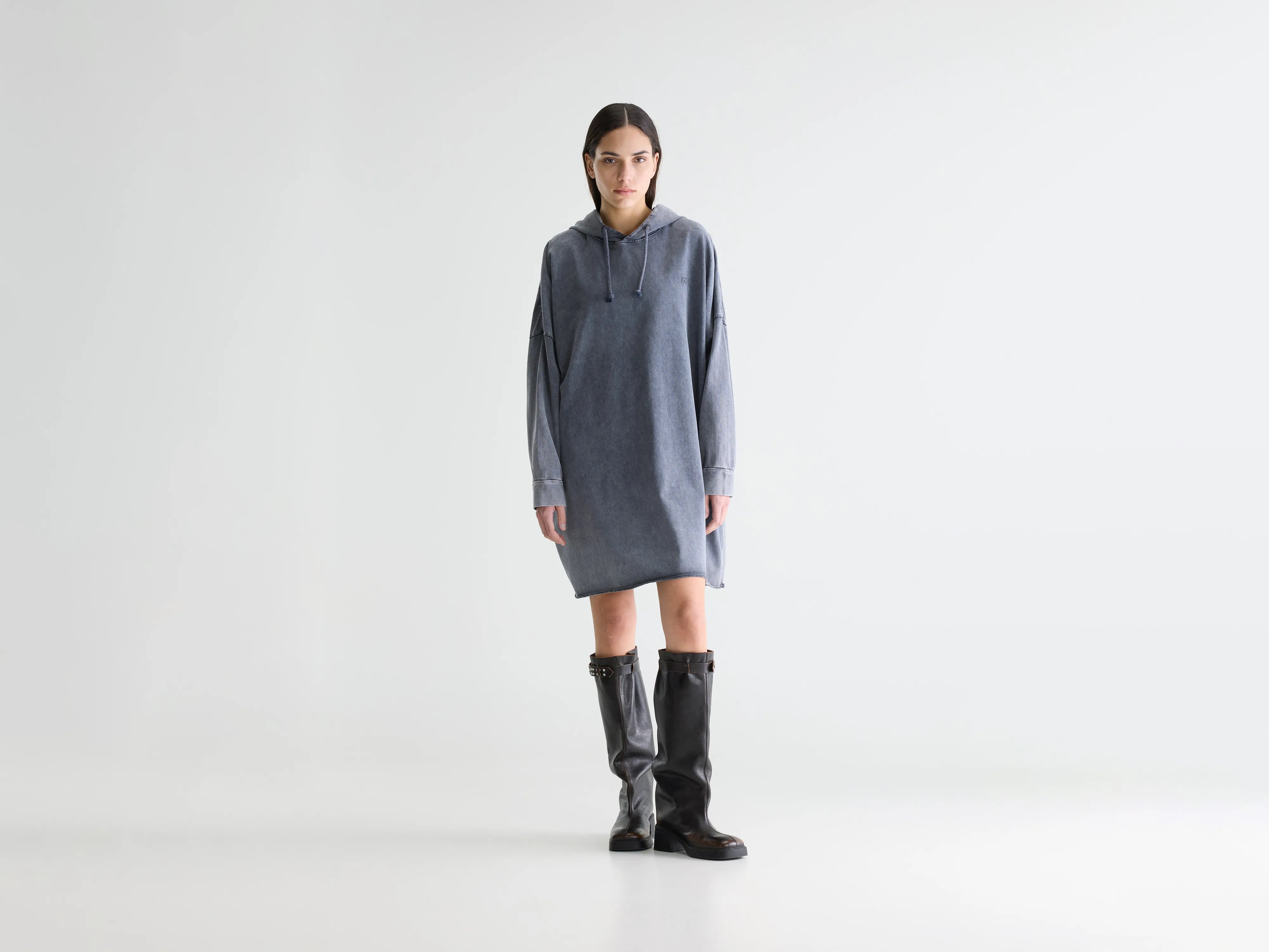 Fiid sweatshirtjurk (261 / W / NAVY)