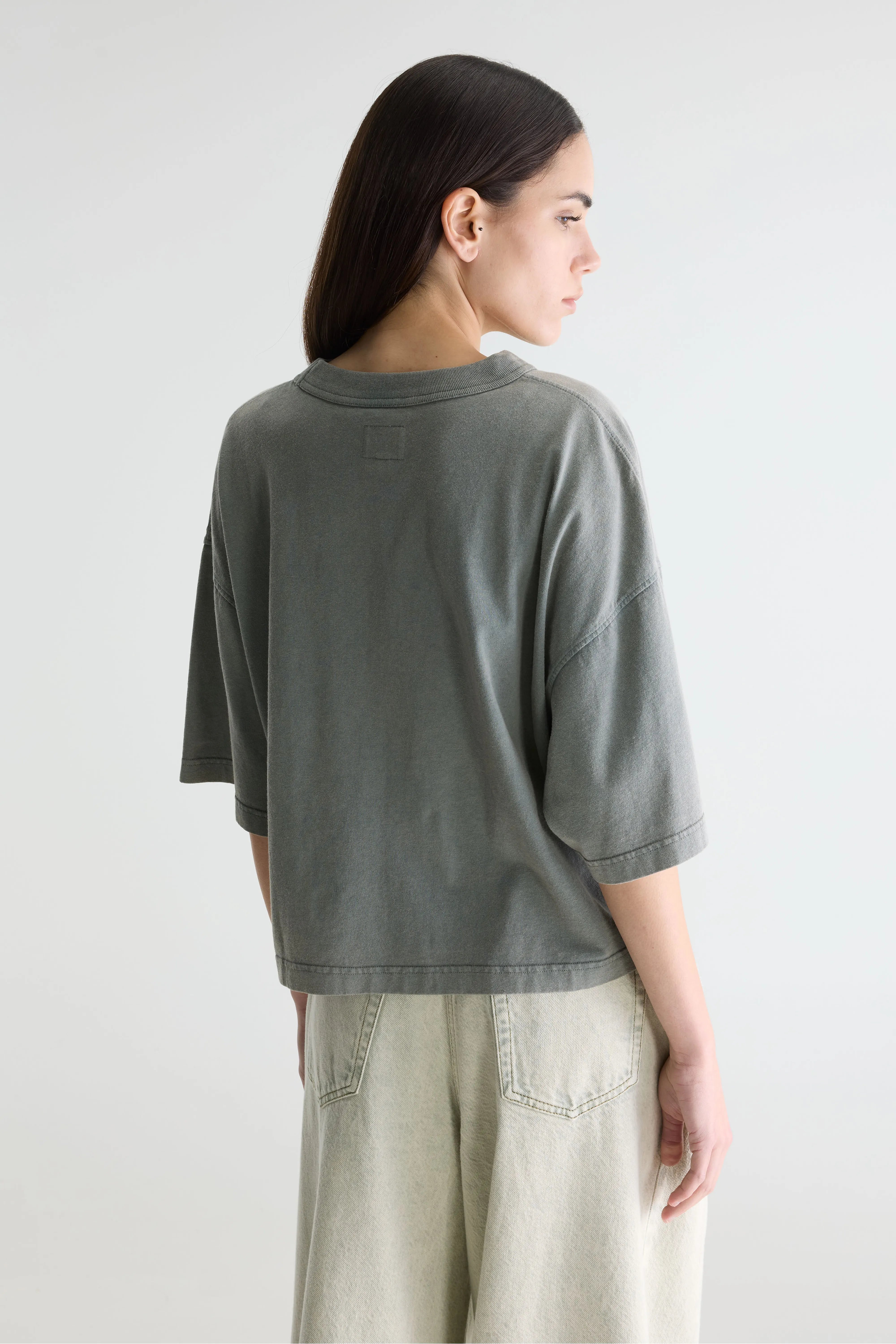 T-shirt À Manches Courtes Voss - Oxyd grey Pour Femme | Bellerose