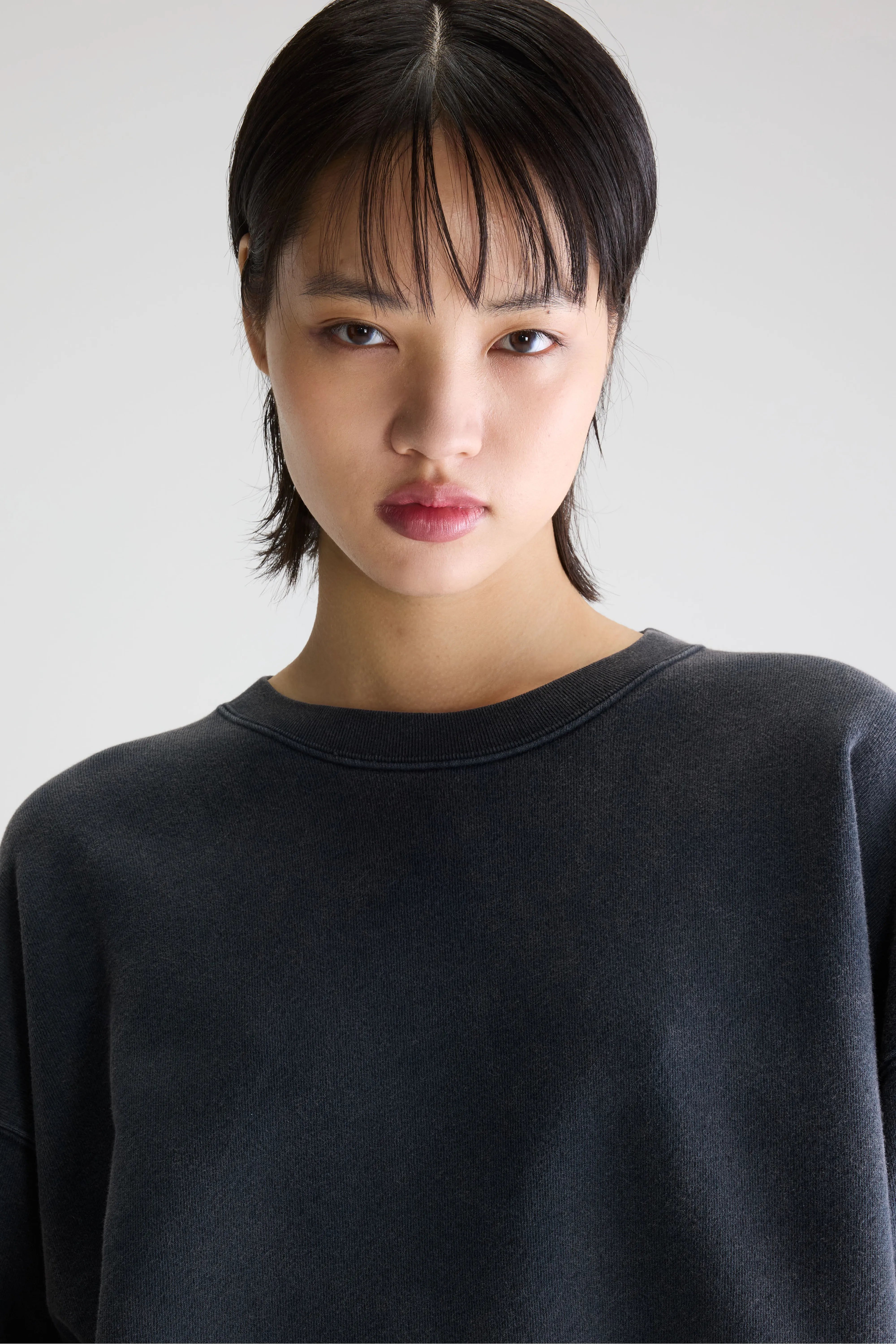 Sweatshirt col rond Vicske (261 / W / METEORITE)