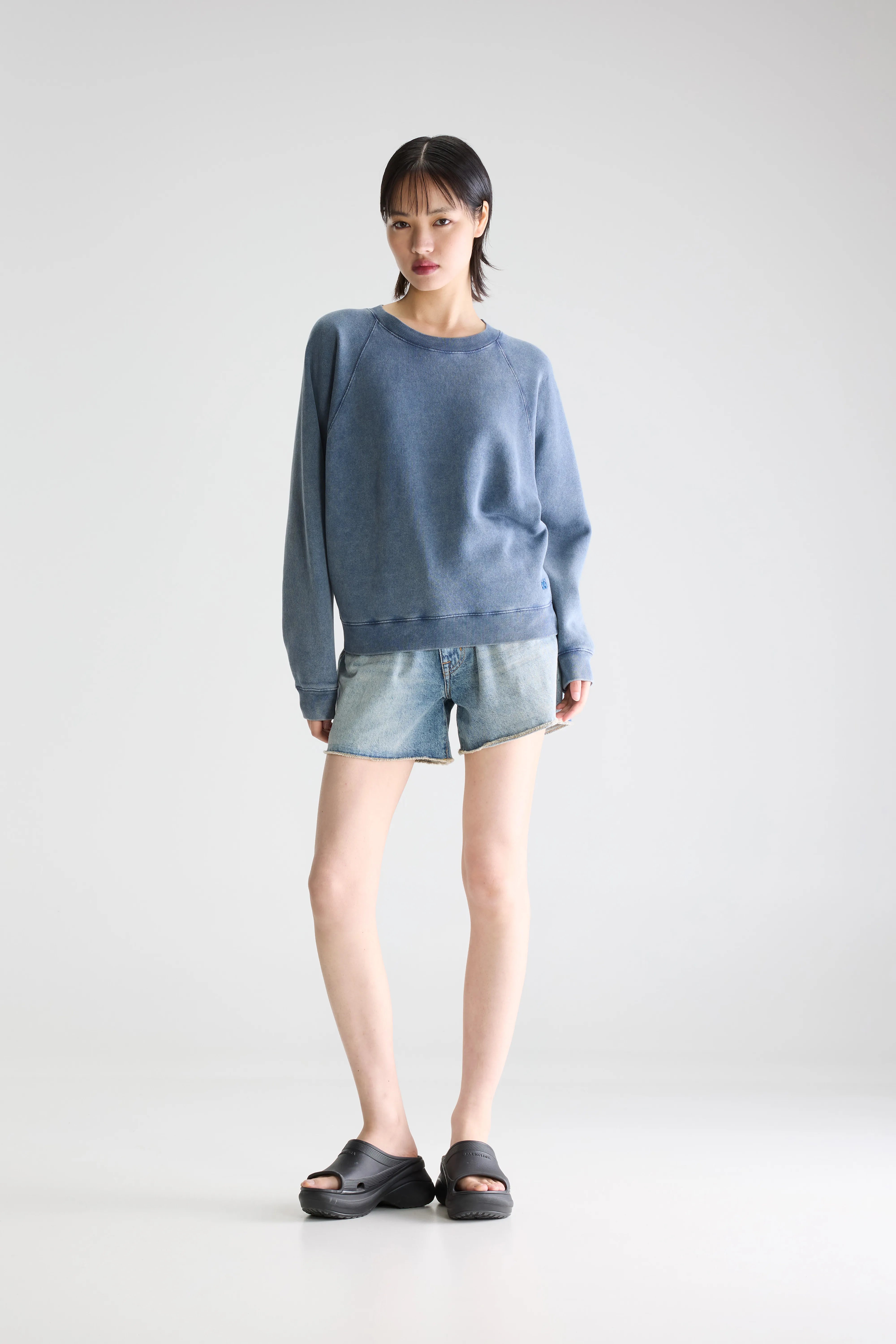 Sweatshirt Décontracté Fella - Blues Pour Femme | Bellerose