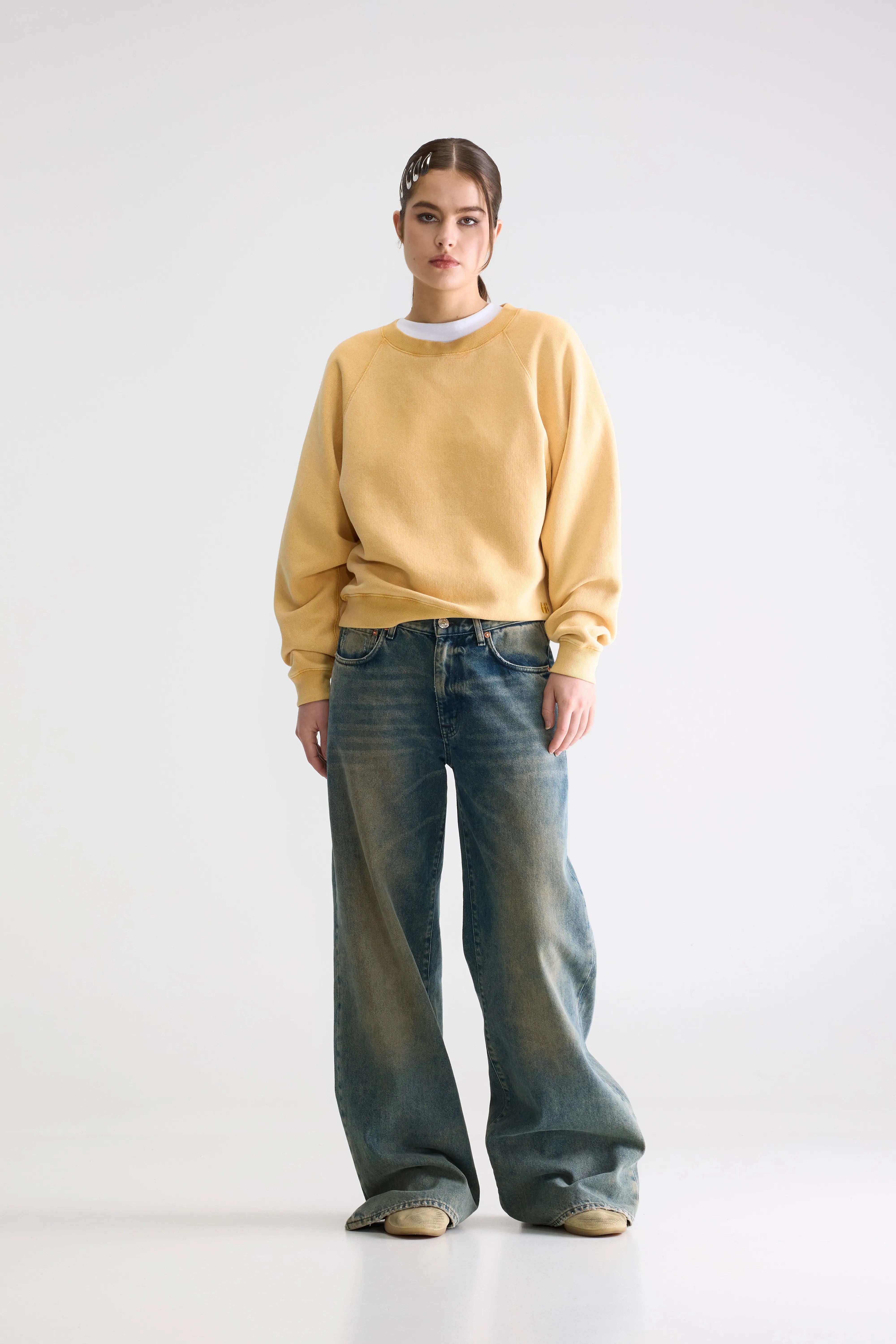 Fella Relaxed Sweatshirt - Sunlight For Women | Bellerose