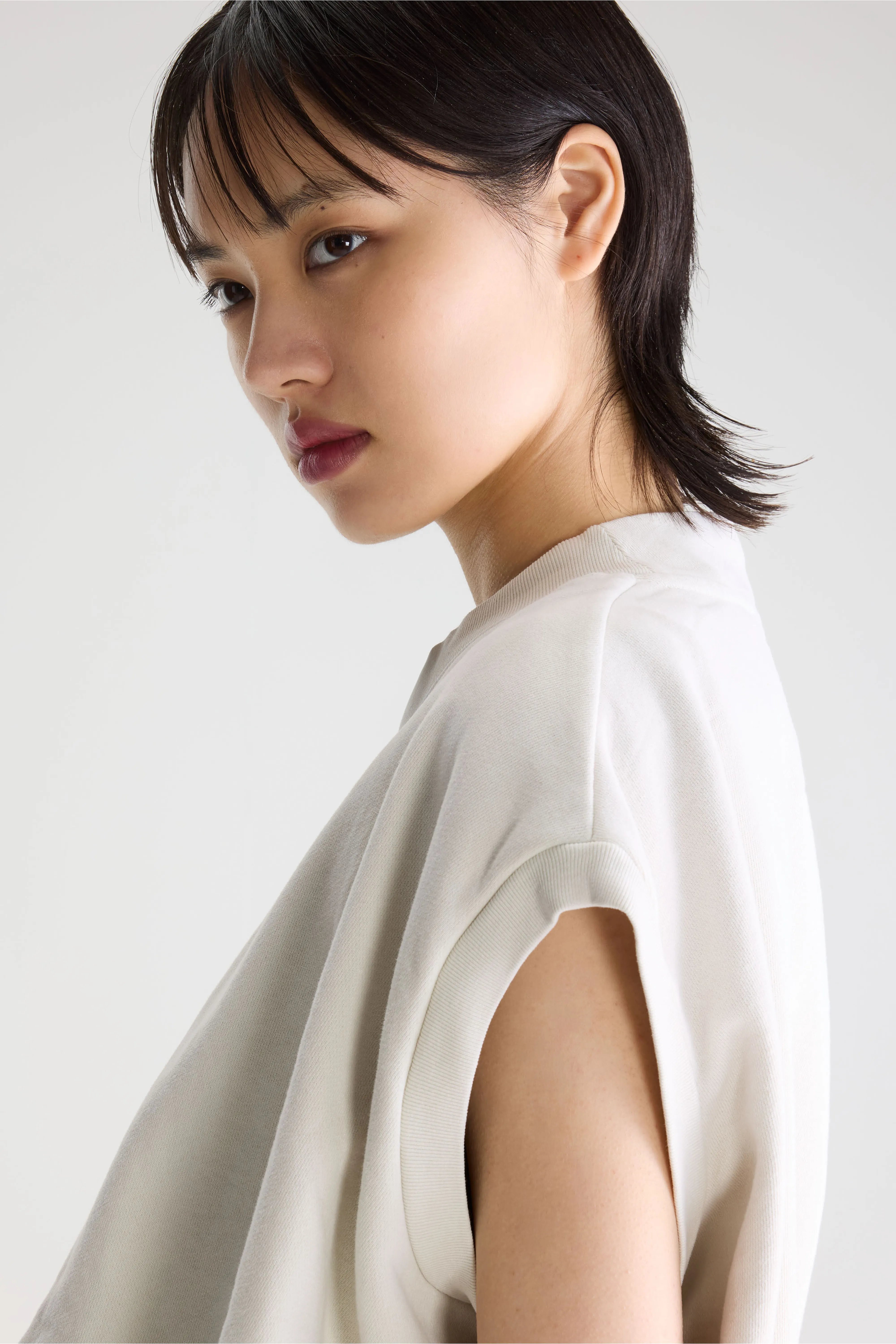 Fytom mouwloos sweatshirt (261 / W / LOTUS)