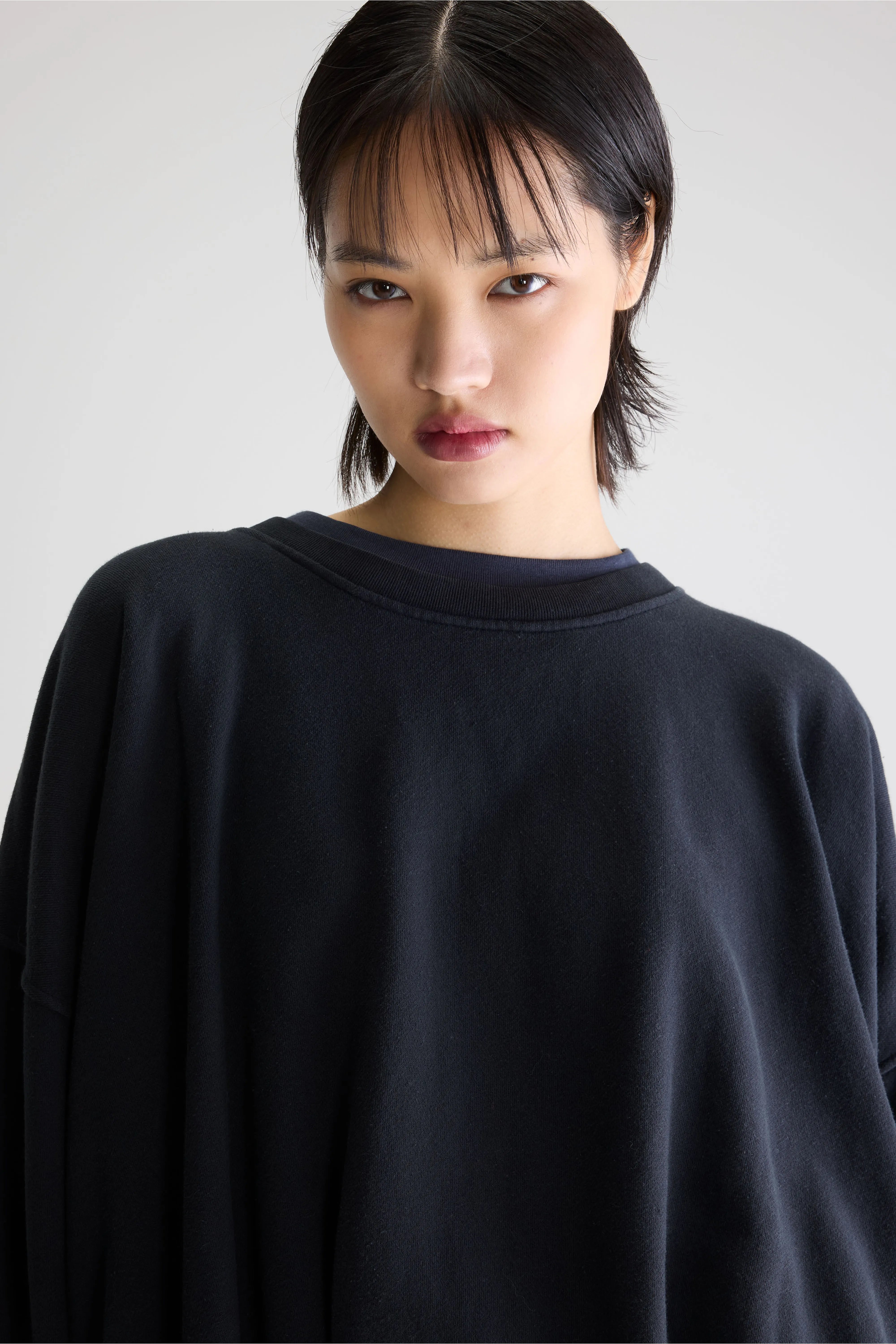 Finko Short Sweatshirt - Navy For Women | Bellerose