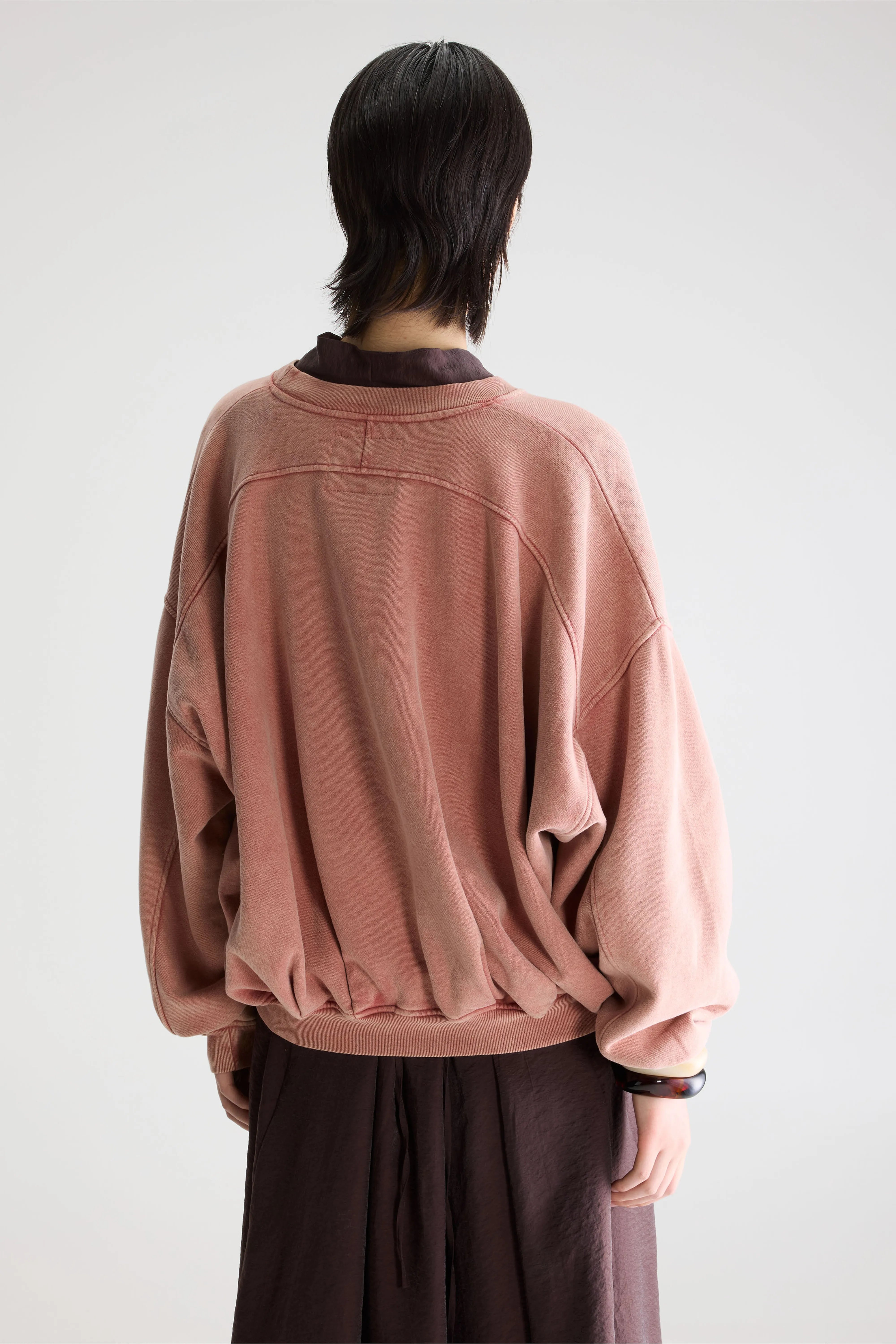 Finko cropped sweatshirt (261 / W / ETRUSCAN RED)