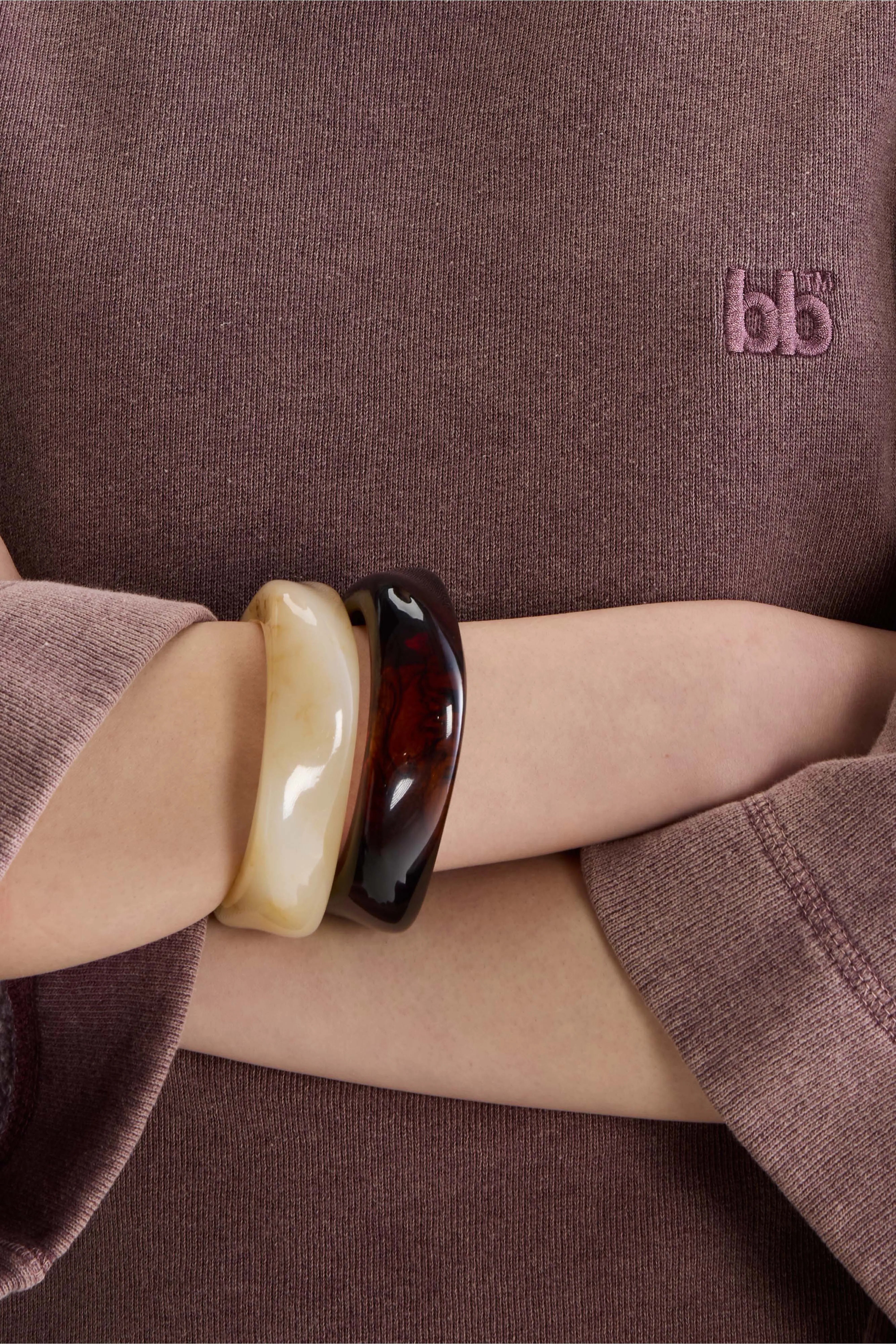 Farlol sweatshirt met korte mouwen  (261 / W / WINE)