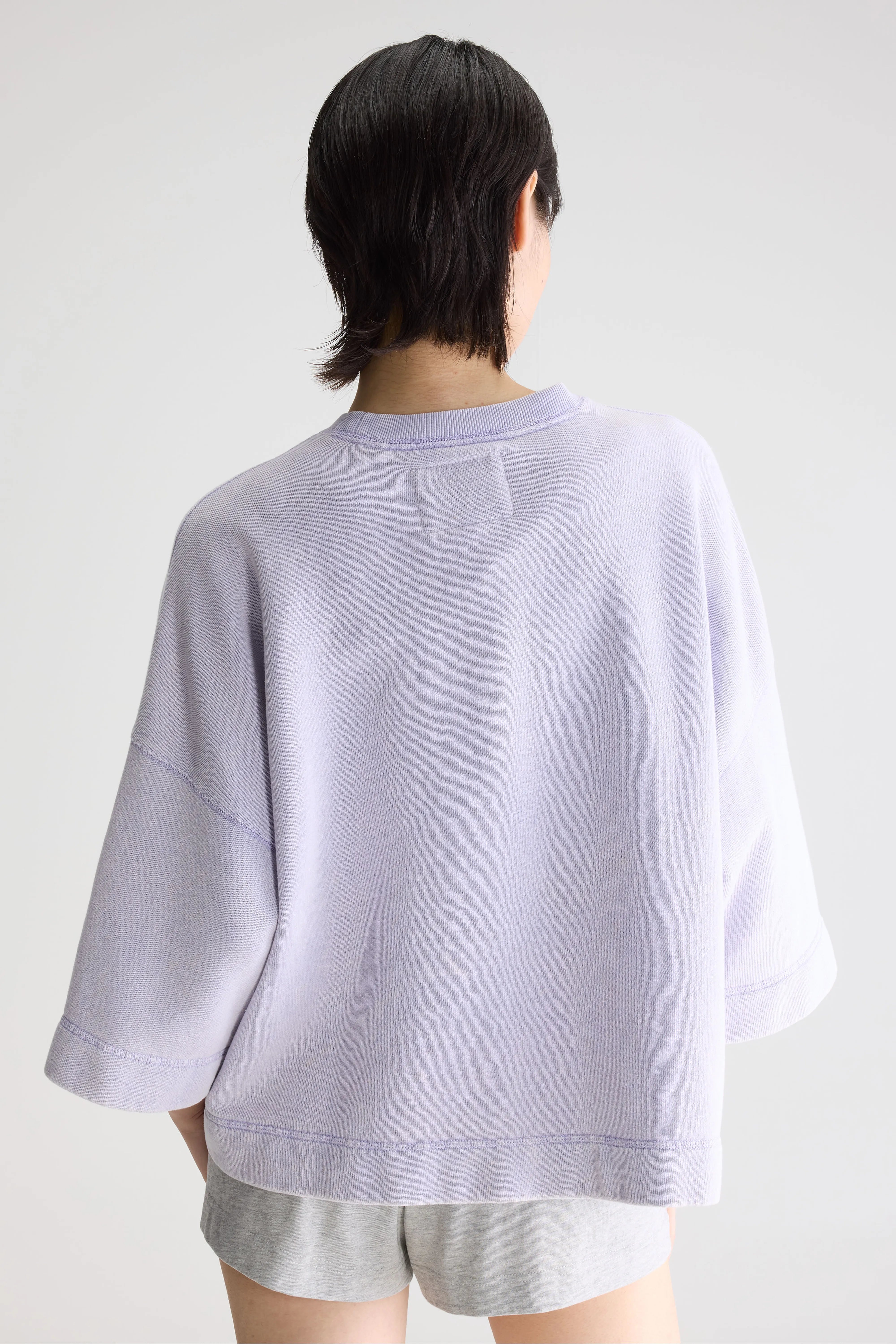 Farlol sweatshirt met korte mouwen  (261 / W / IRIS)