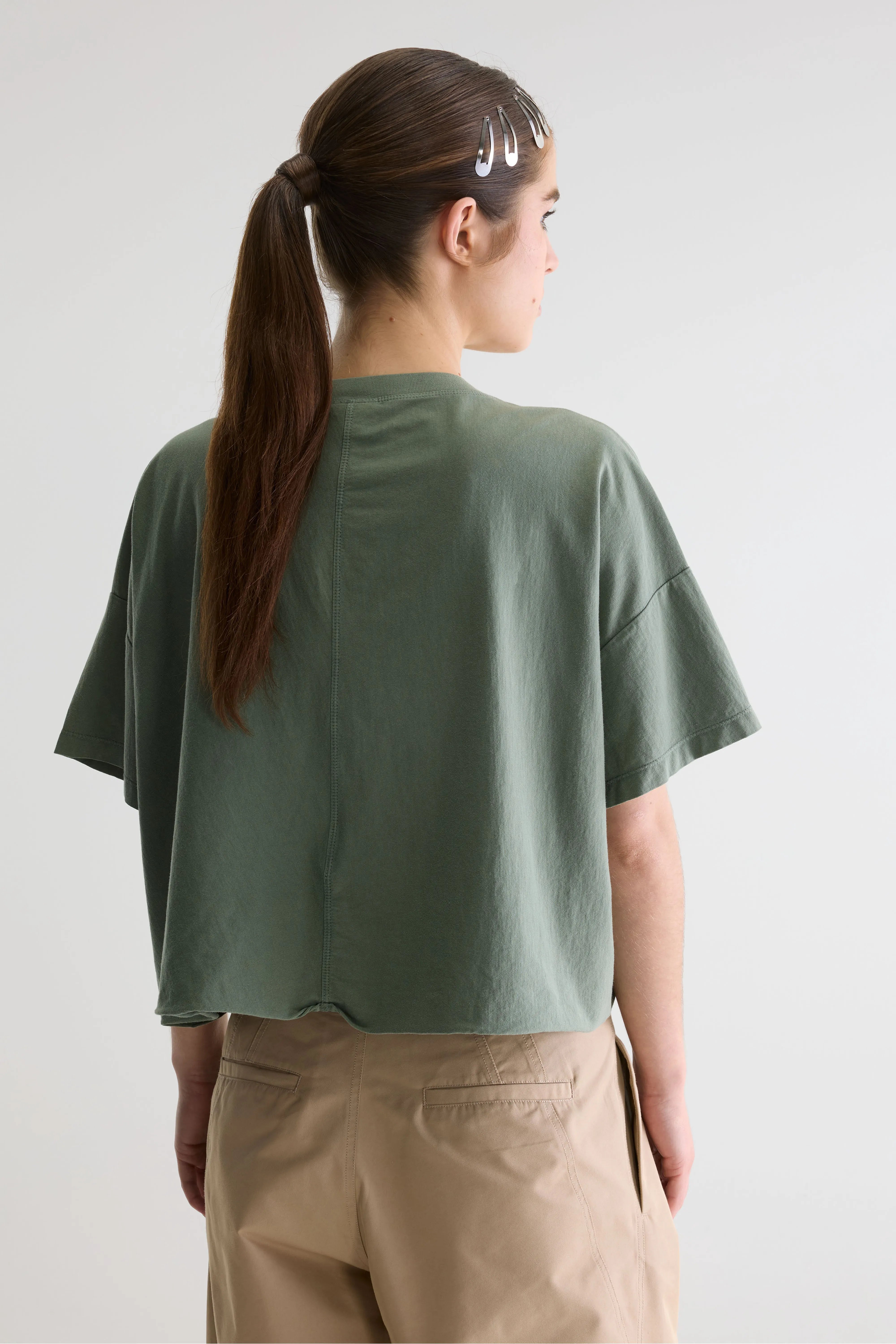 T-shirt Court Farpy - Thyme Pour Femme | Bellerose