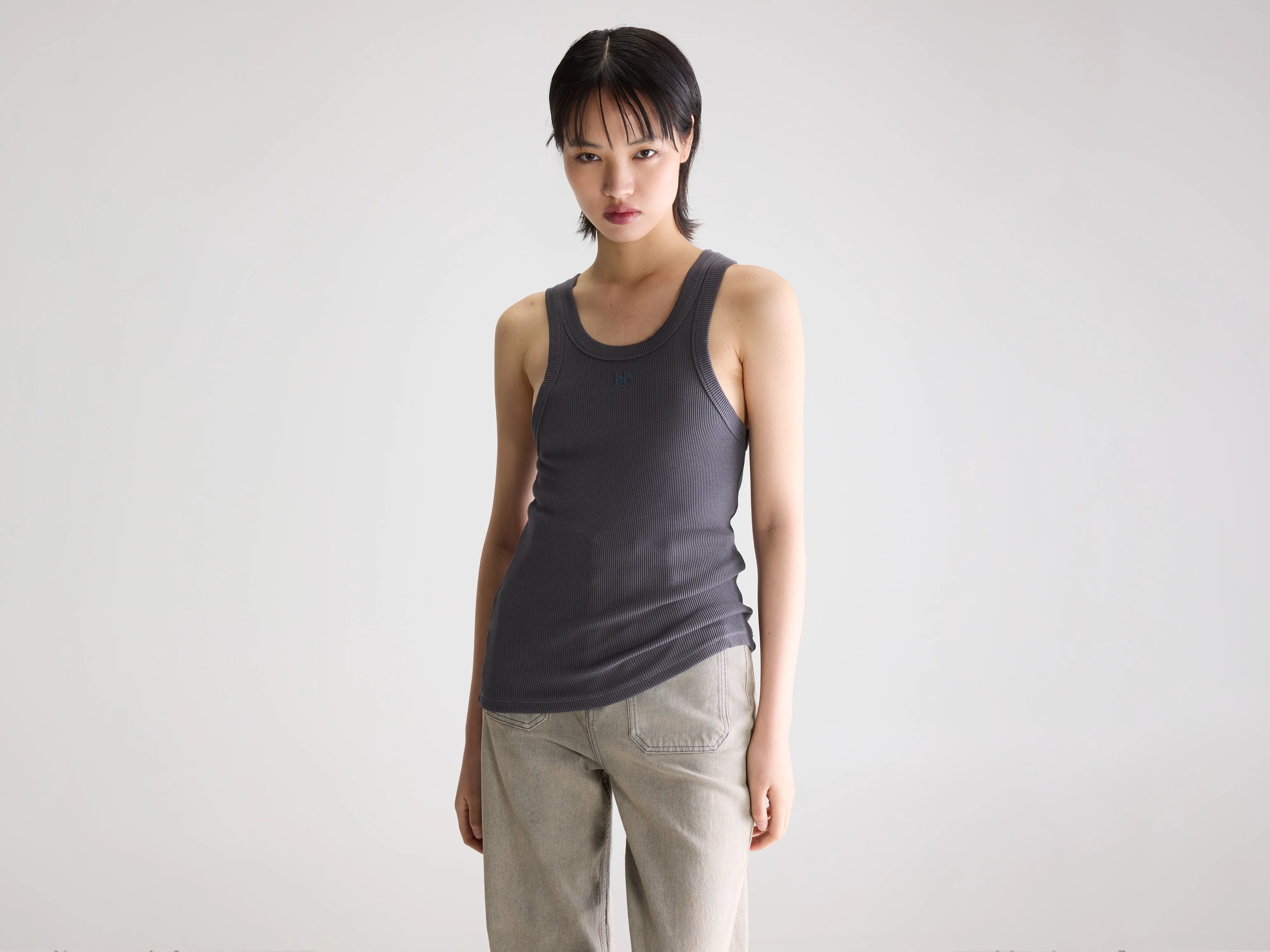 Fikas Slim Fit Tanktop - Raf Voor Dames | Bellerose