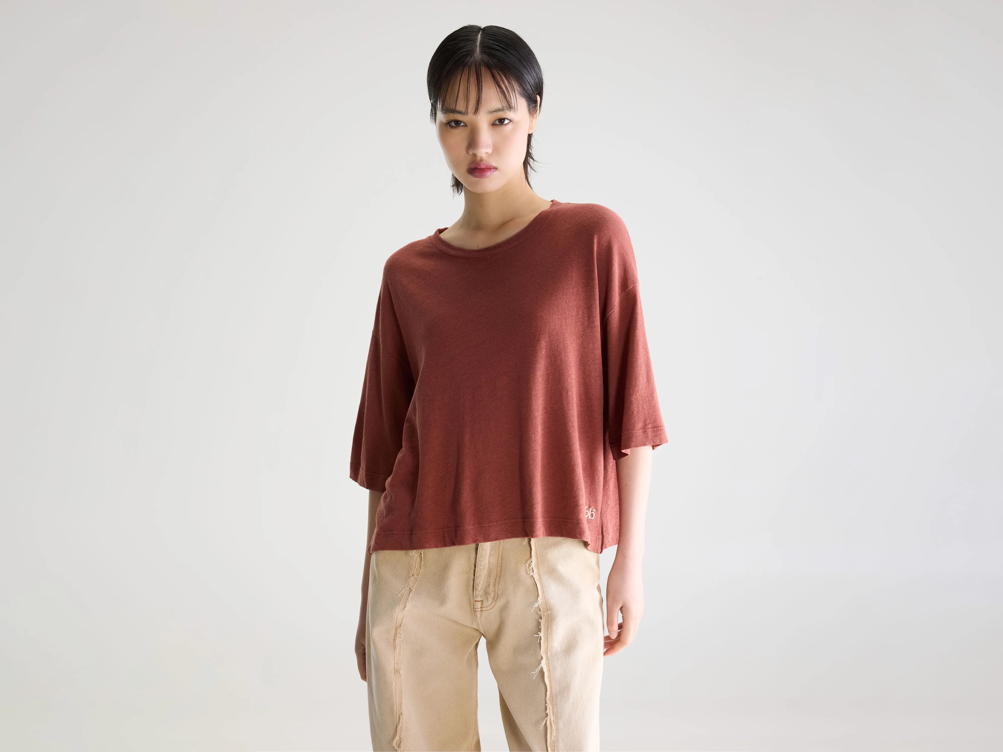 T-shirt à manches courtes Vydel (261 / W / MAHOGANY)