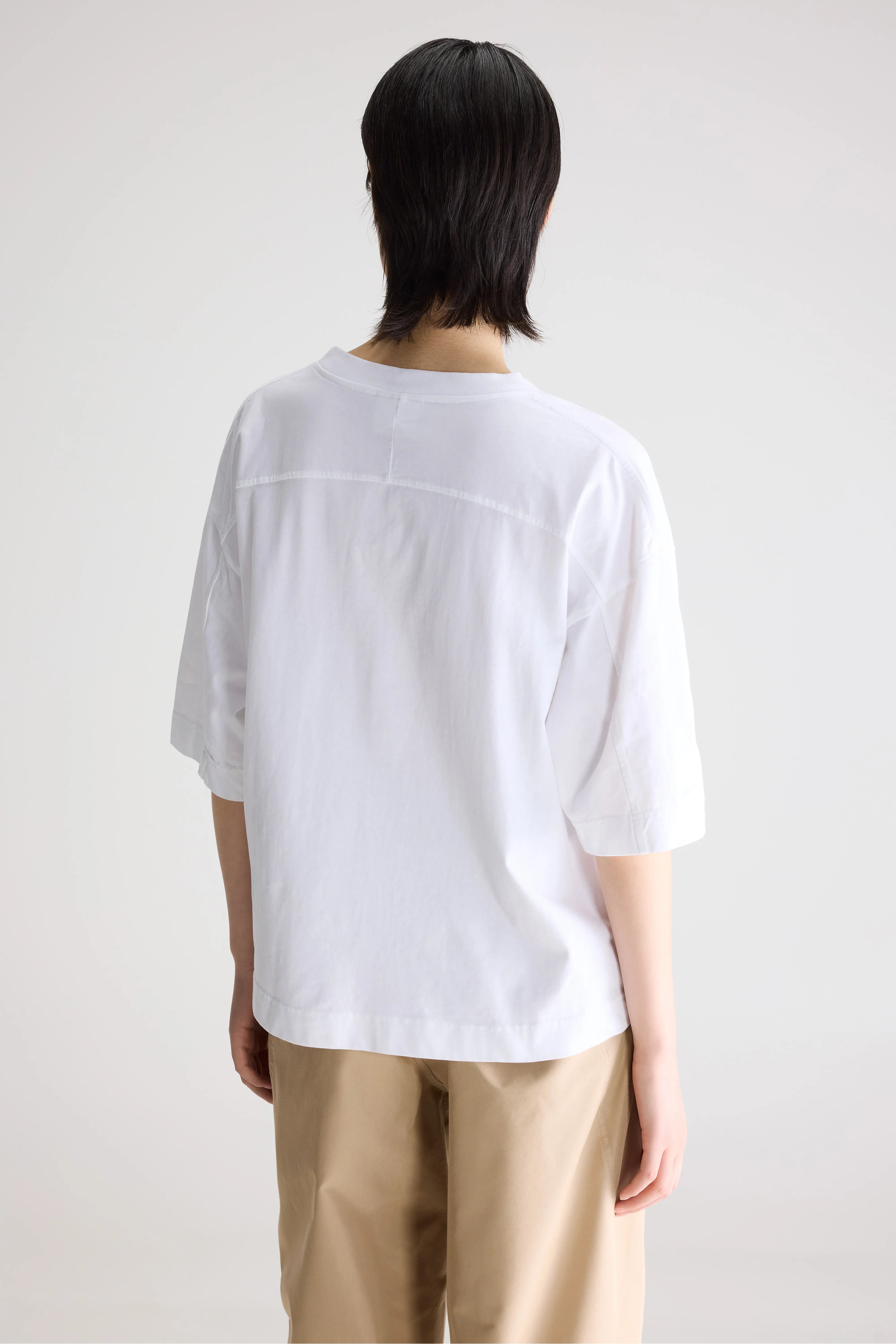 Fiore T-shirt Met Korte Mouwen - White Voor Dames | Bellerose