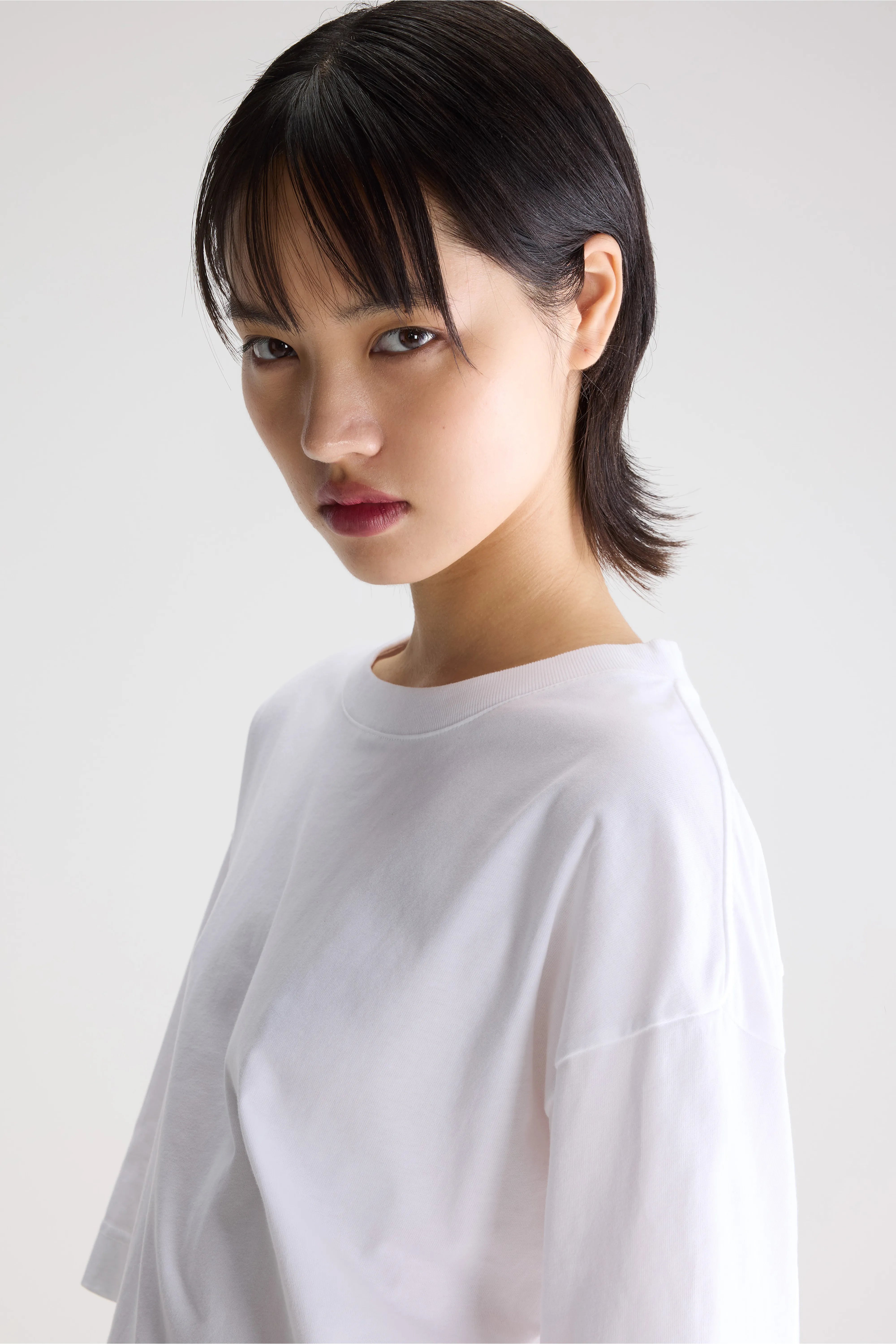 Fiore short sleeve t-shirt (261 / W / WHITE)