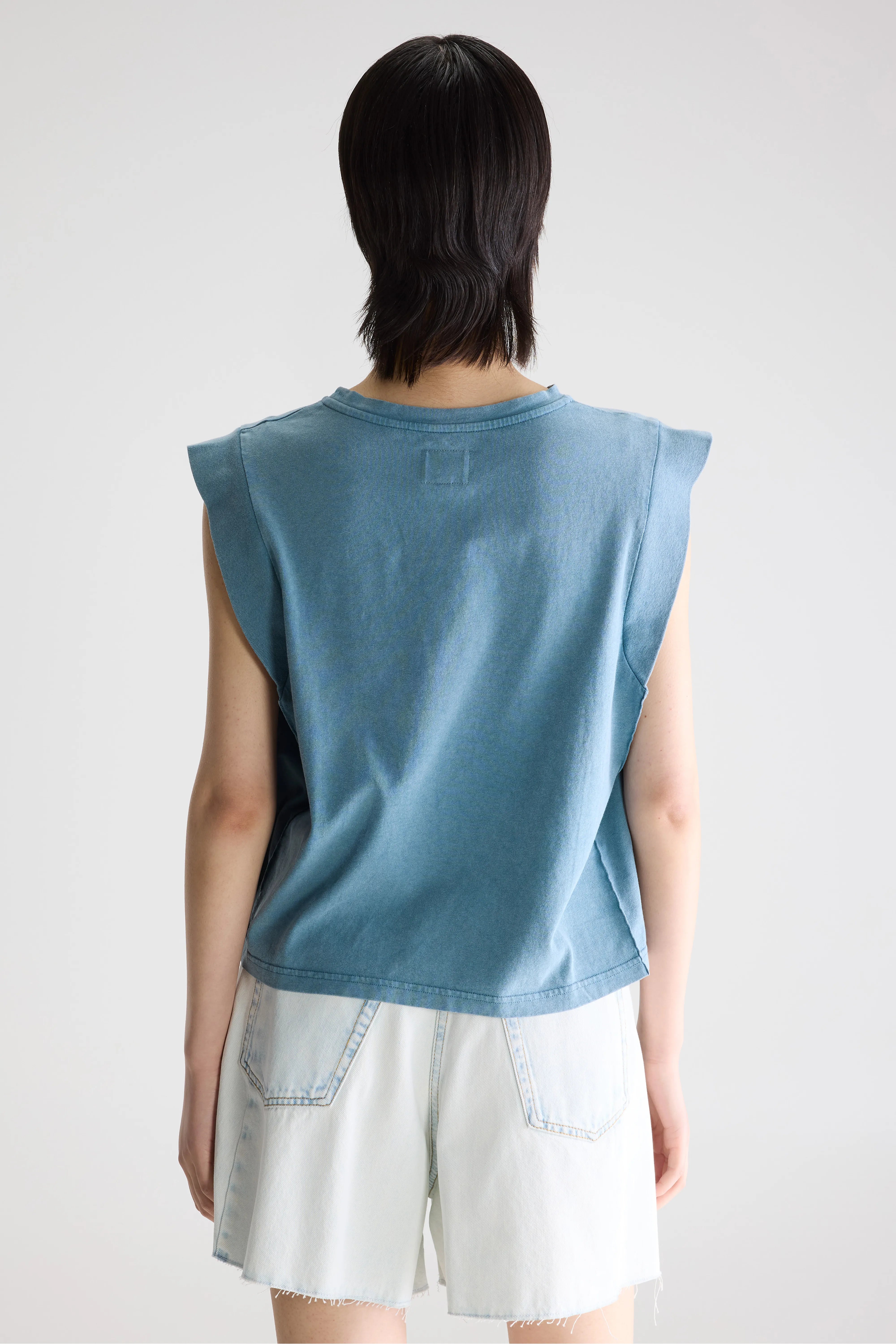 Vruno Mouwloos T-shirt - Artic Voor Dames | Bellerose