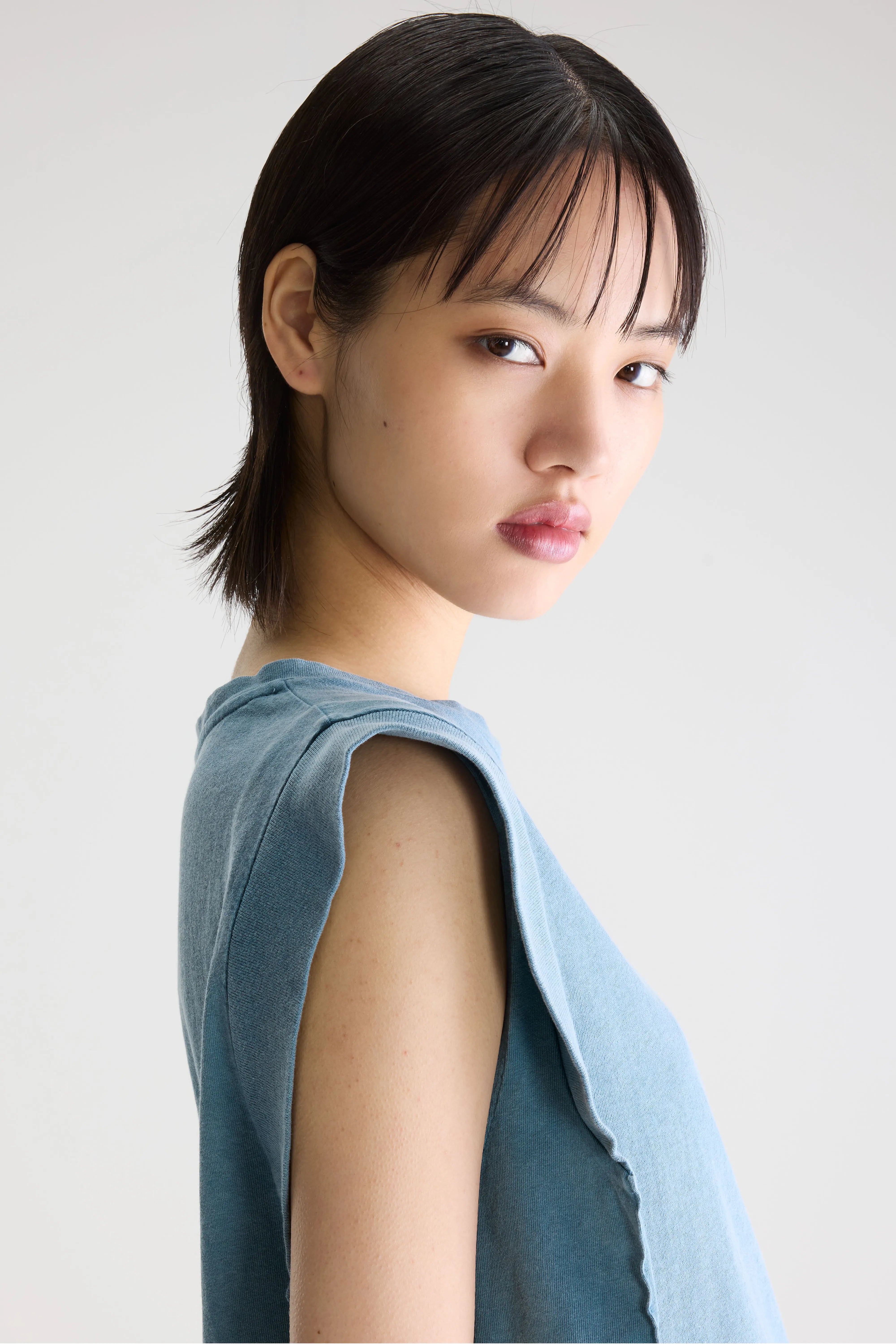 Vruno mouwloos t-shirt  (261 / W / ARTIC)