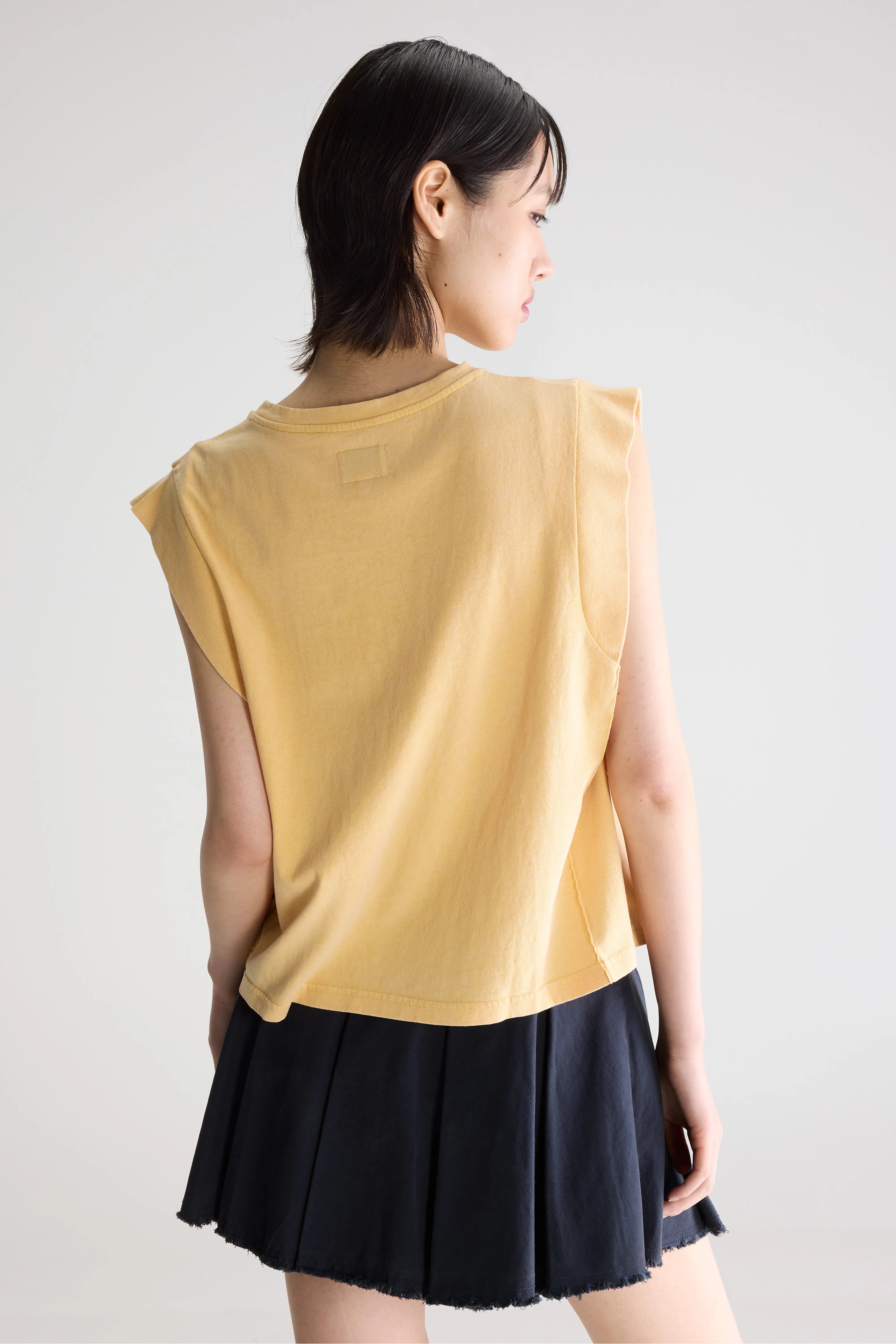 Vruno Mouwloos T-shirt - Sunlight Voor Dames | Bellerose