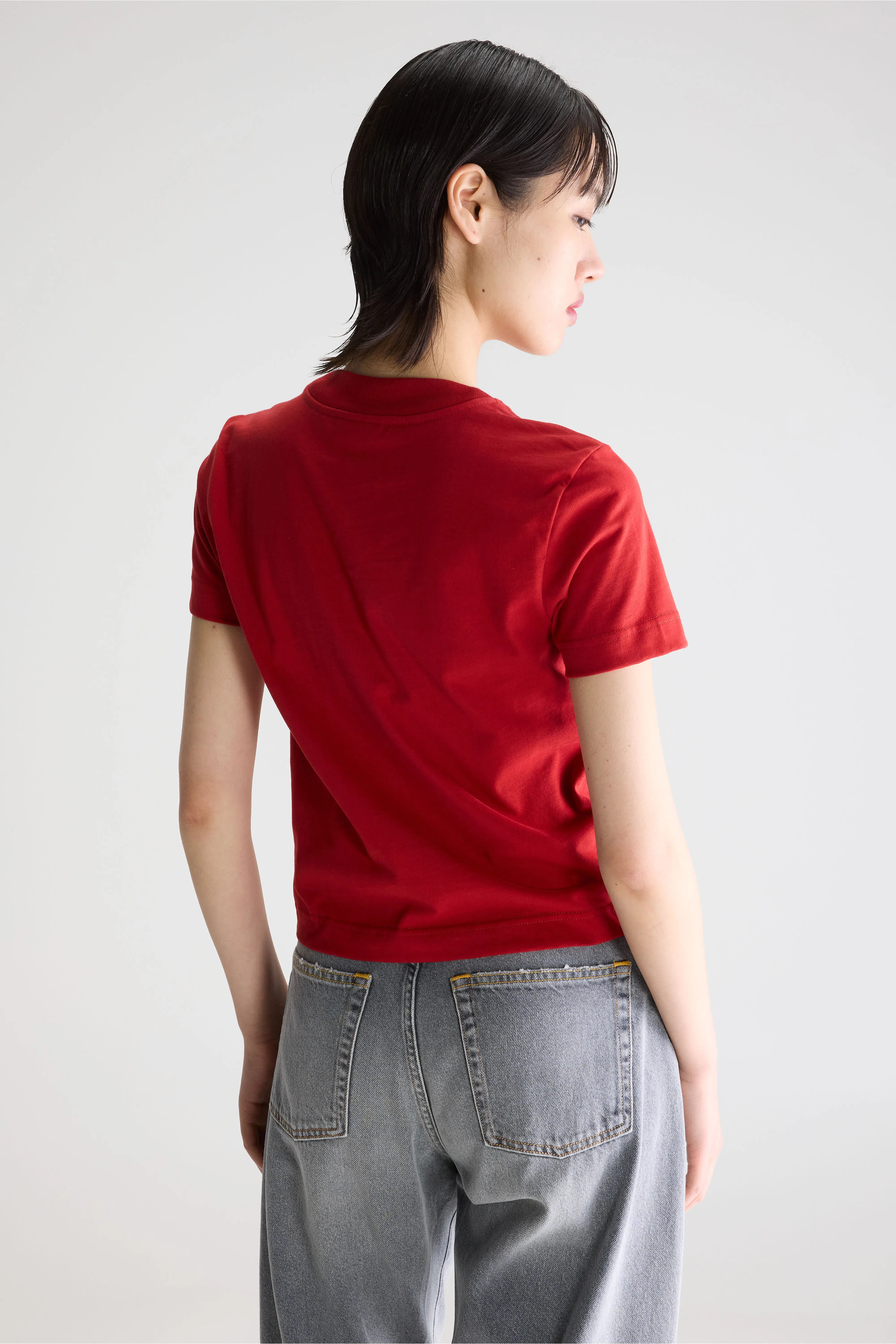 T-shirt Slim Flec - Ecarlate Pour Femme | Bellerose