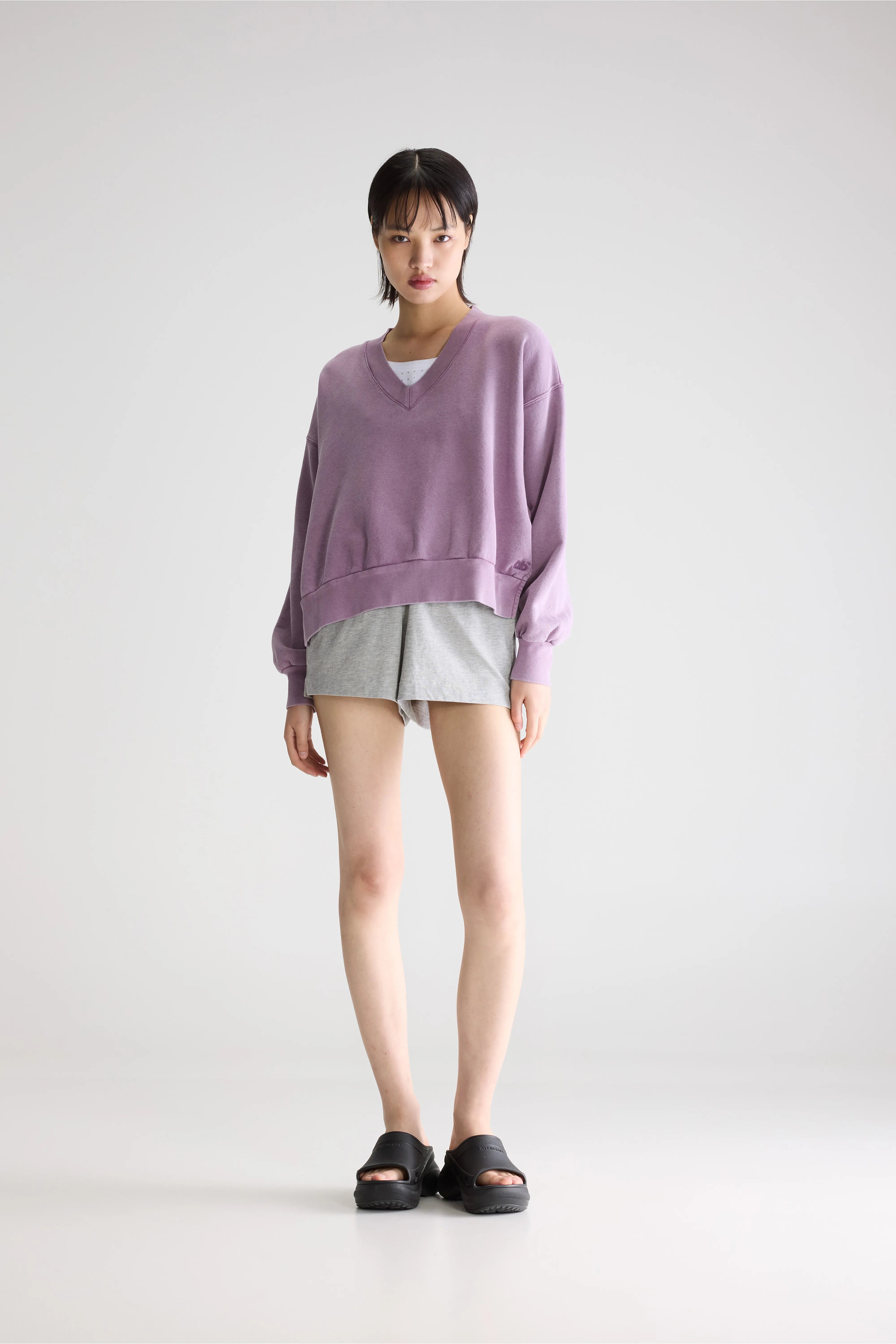 Varola V-neck Sweatshirt - Crocus For Women | Bellerose