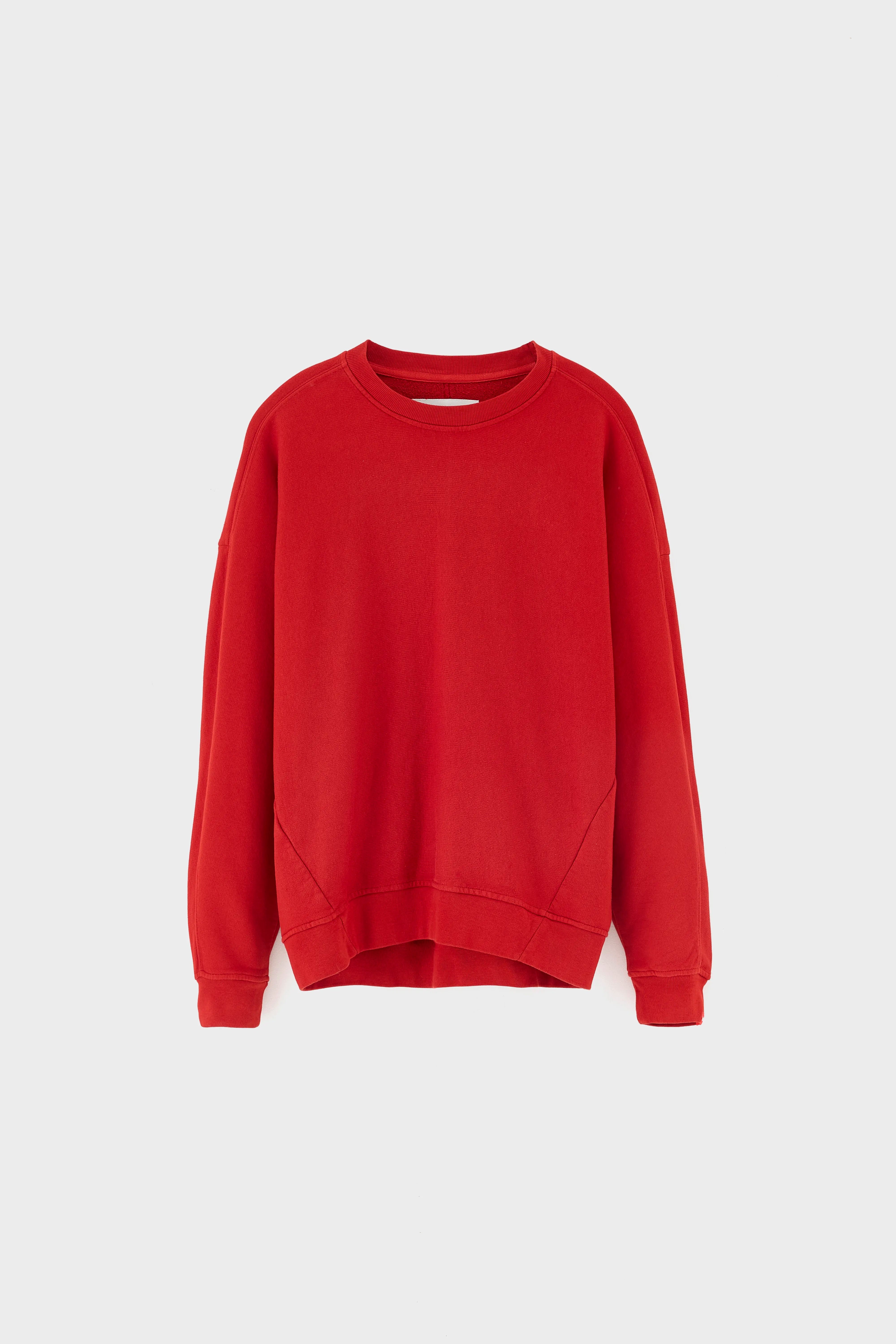 Fuego cotton sweatshirt (261 / W / ECARLATE)