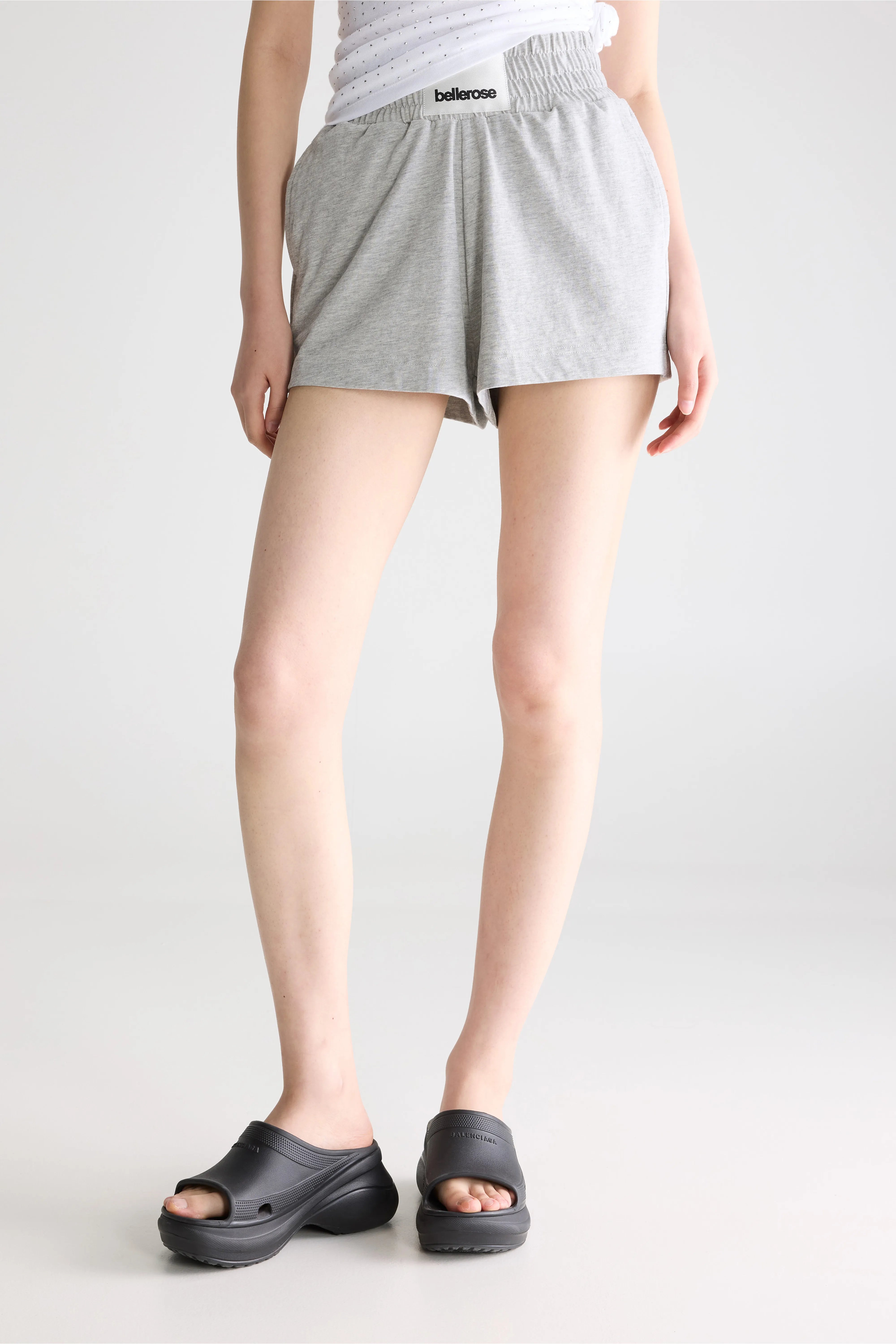Short De Jogging Chido - H. grey Pour Femme | Bellerose