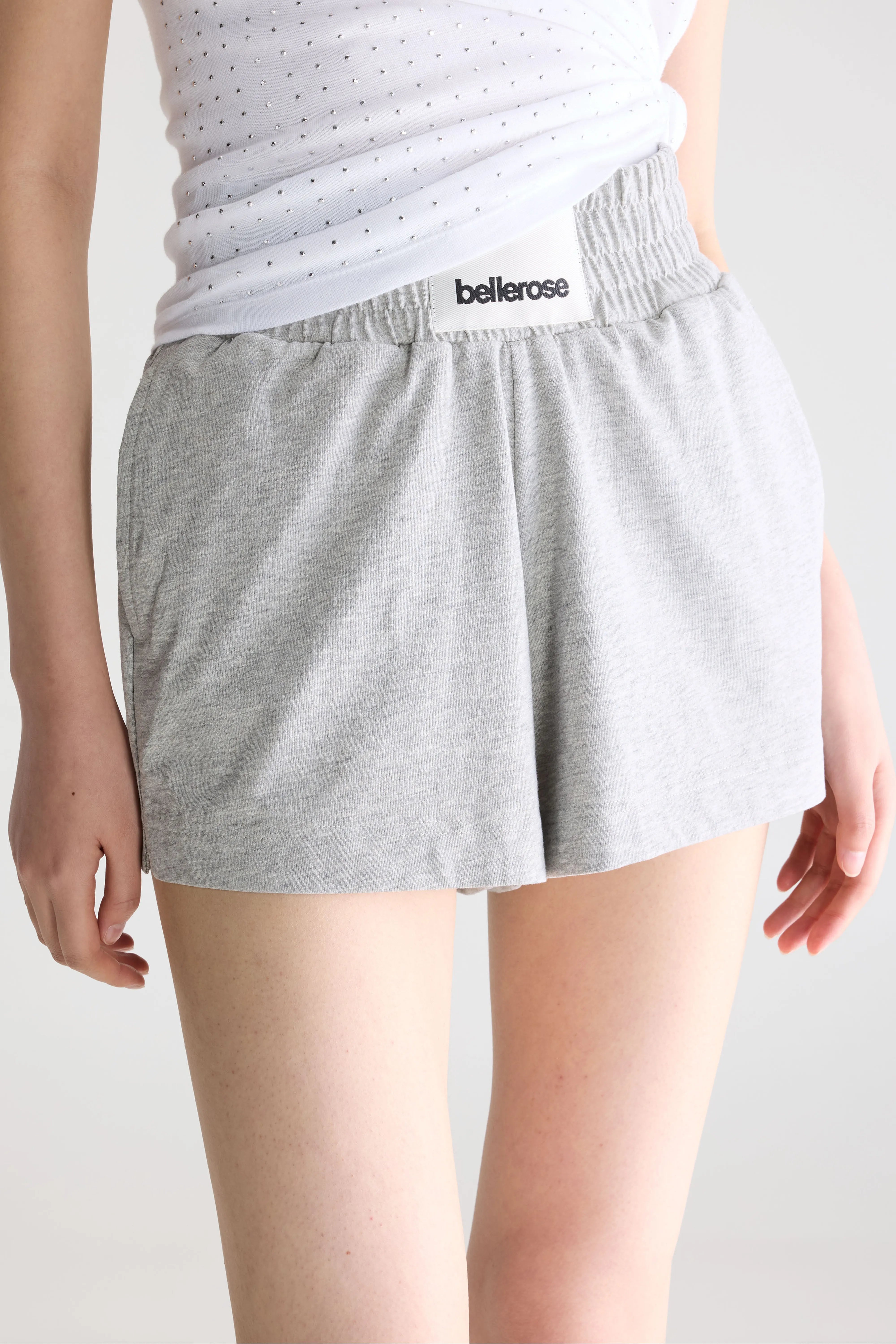 Short De Jogging Chido - H. grey Pour Femme | Bellerose