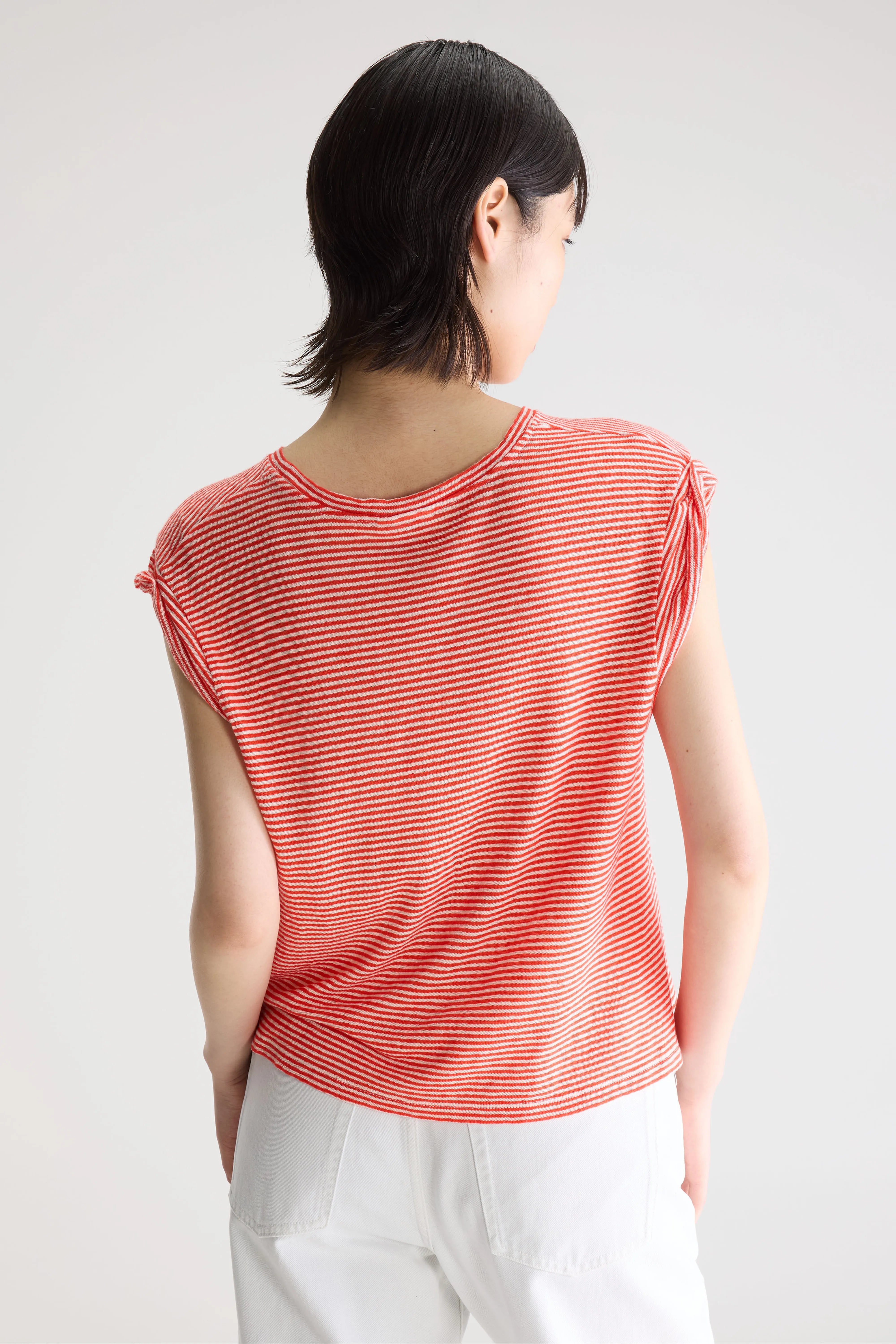Vlyn T-shirt Met Ronde Hals - Stripe b Voor Dames | Bellerose
