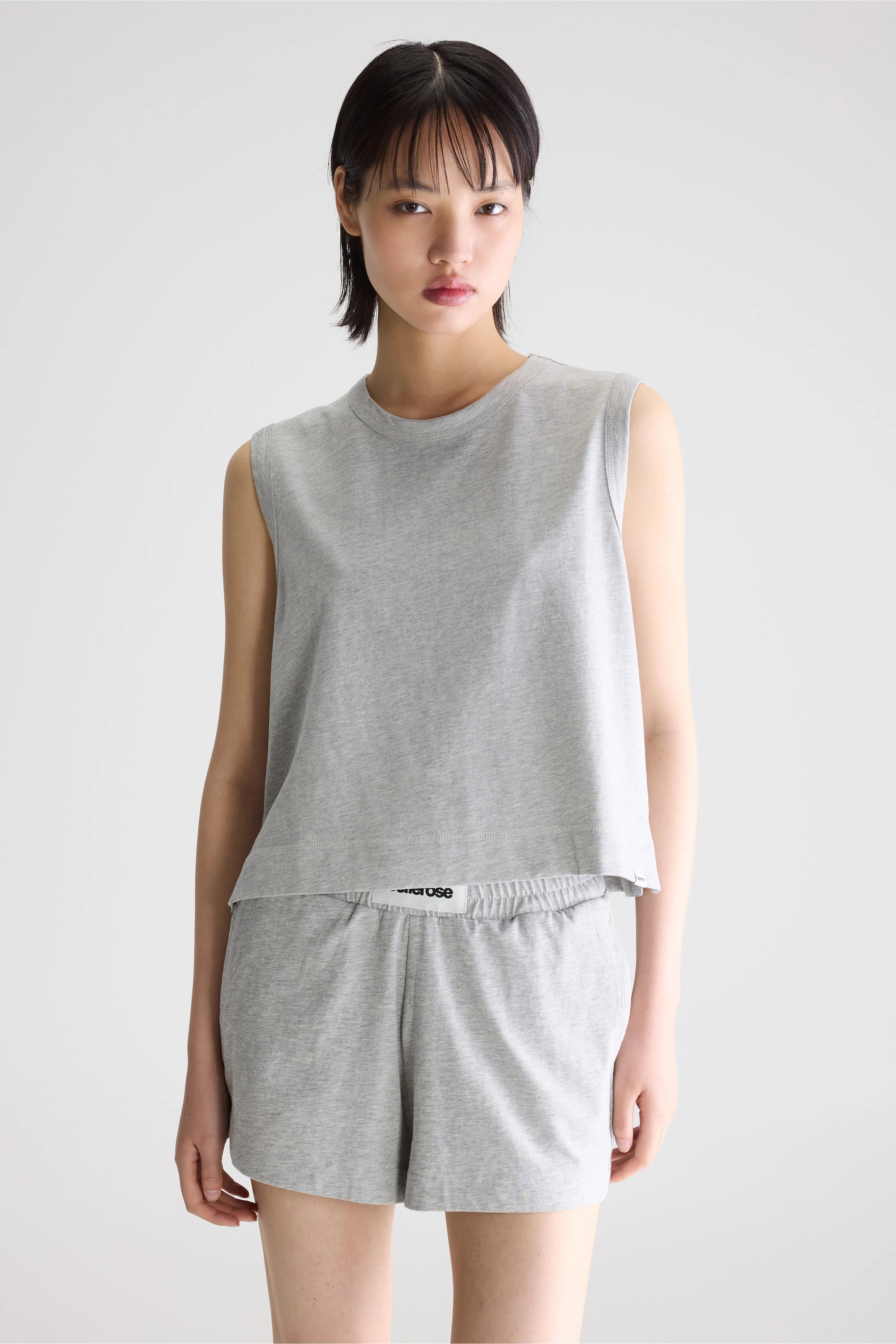 Cuare Klassieke Tanktop - H. grey Voor Dames | Bellerose