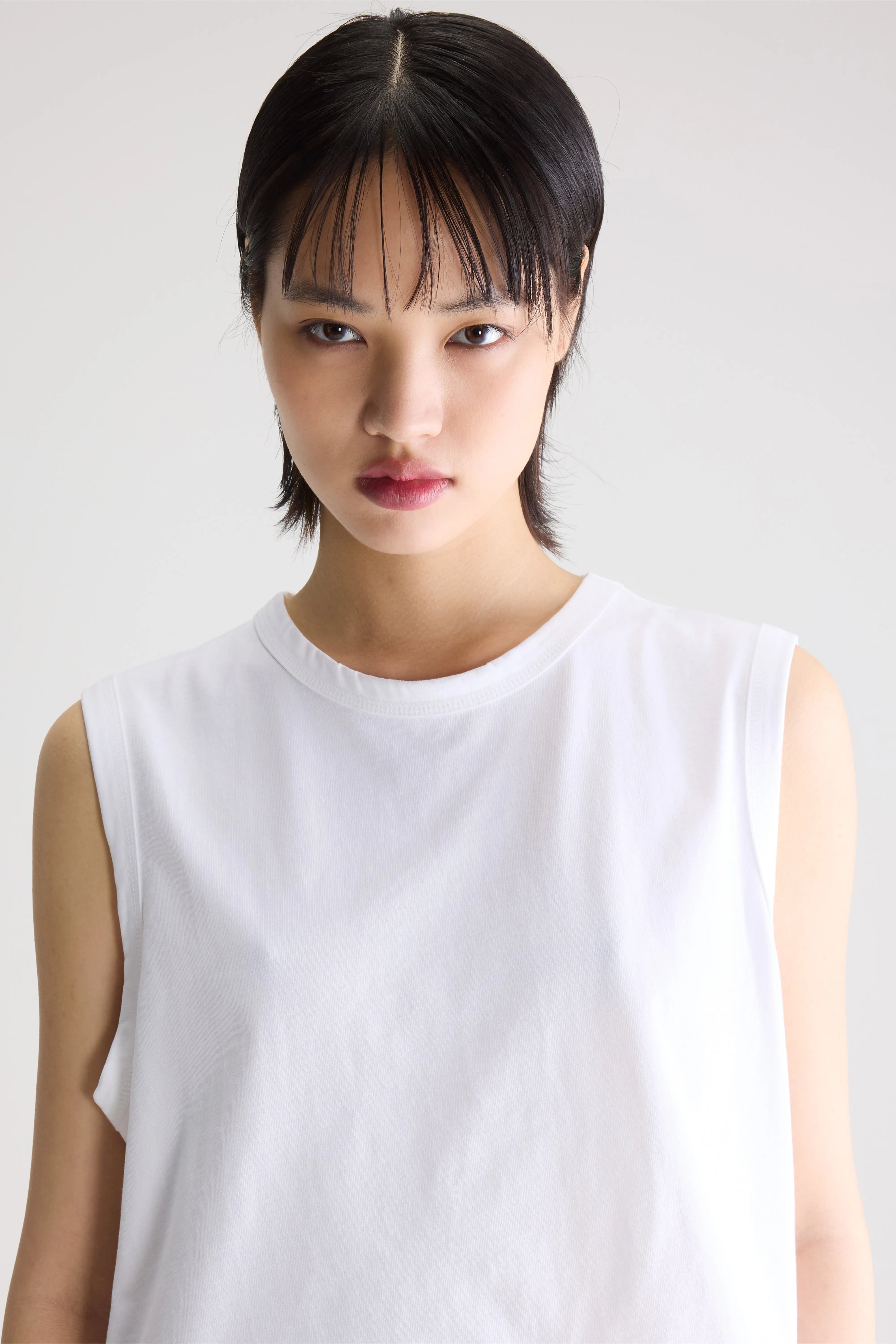 Cuare Klassieke Tanktop - White Voor Dames | Bellerose