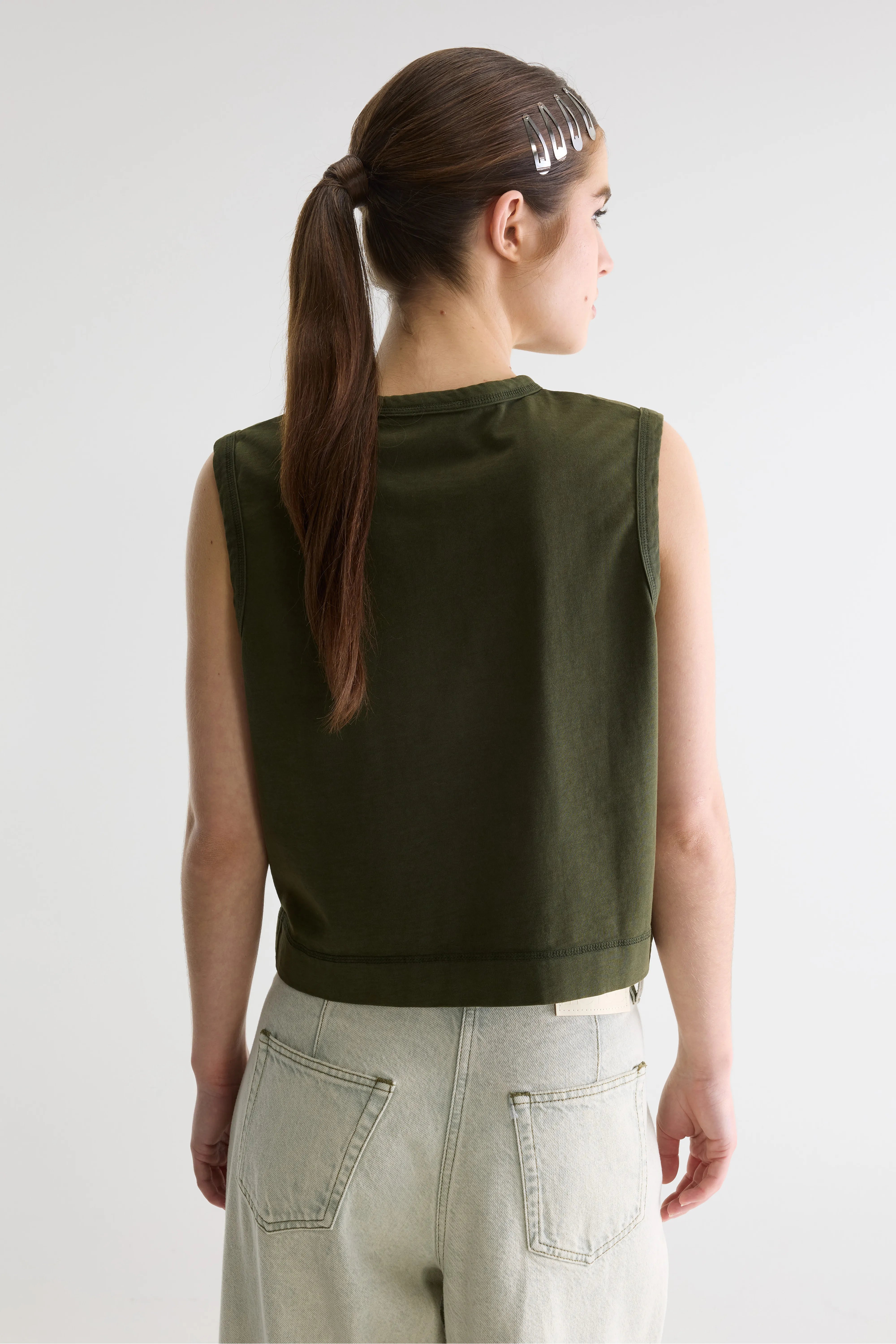 Cuare Klassieke Tanktop - Moss Voor Dames | Bellerose