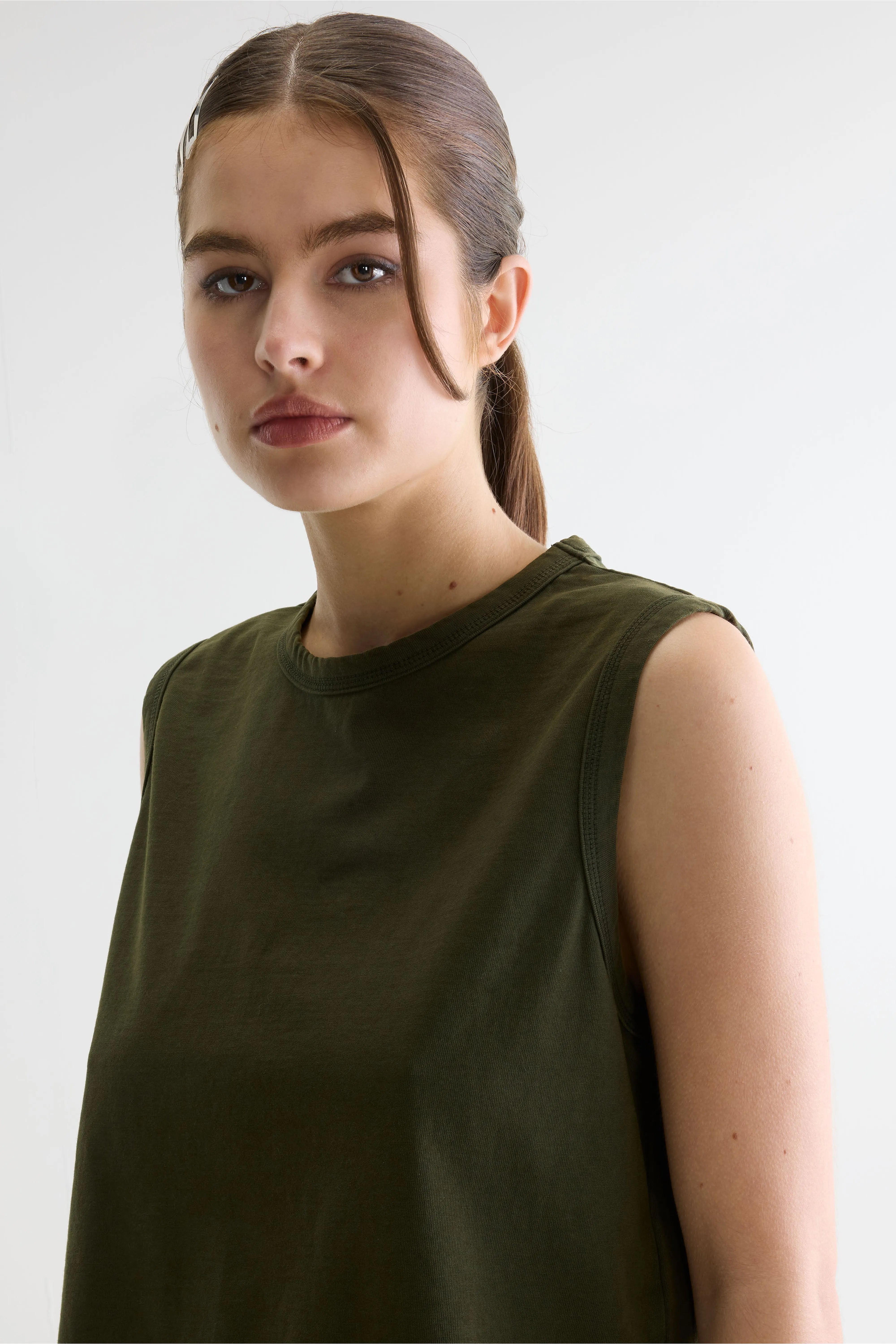 Cuare Klassieke Tanktop - Moss Voor Dames | Bellerose