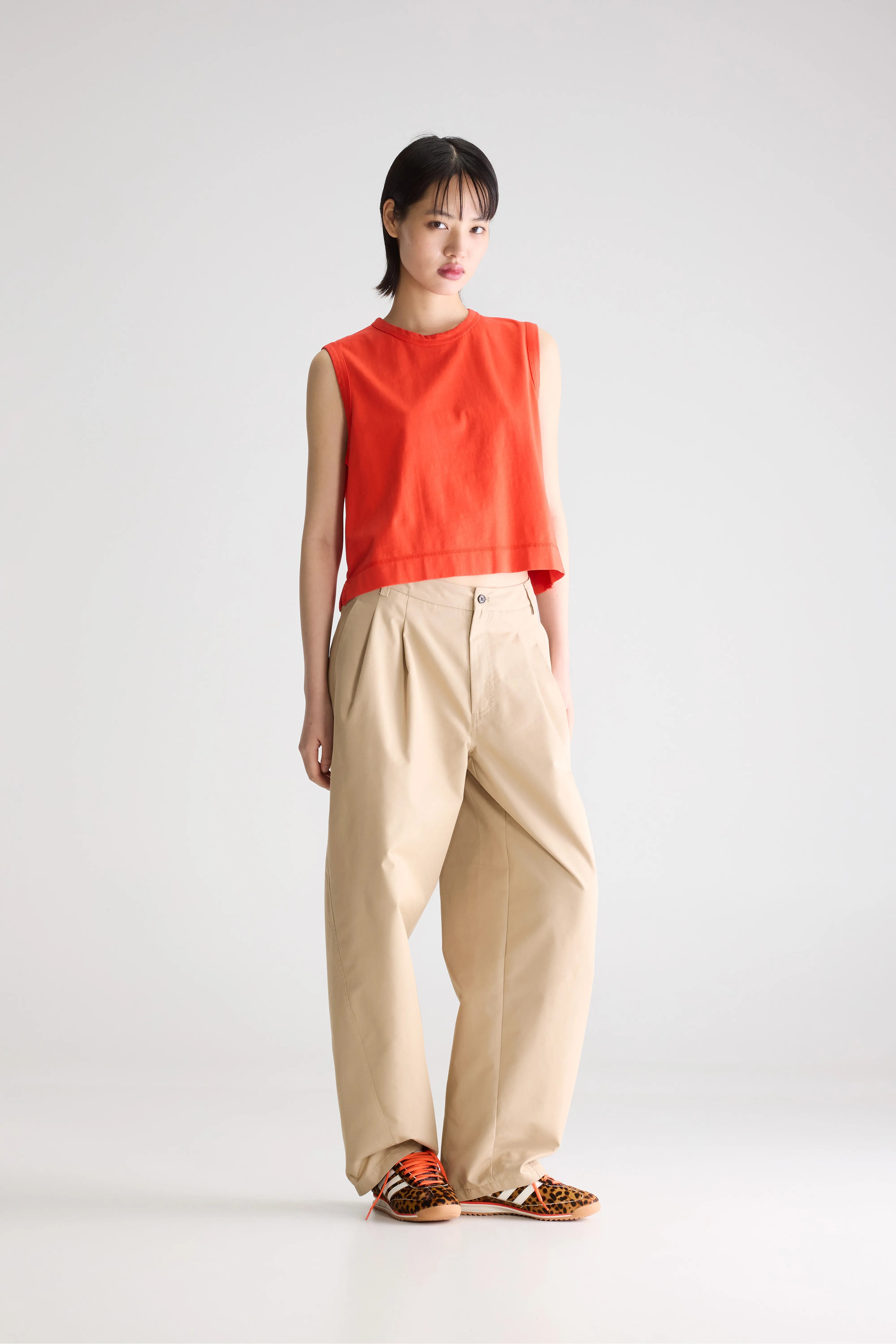 Débardeur Classique Cuare - Massai red Pour Femme | Bellerose