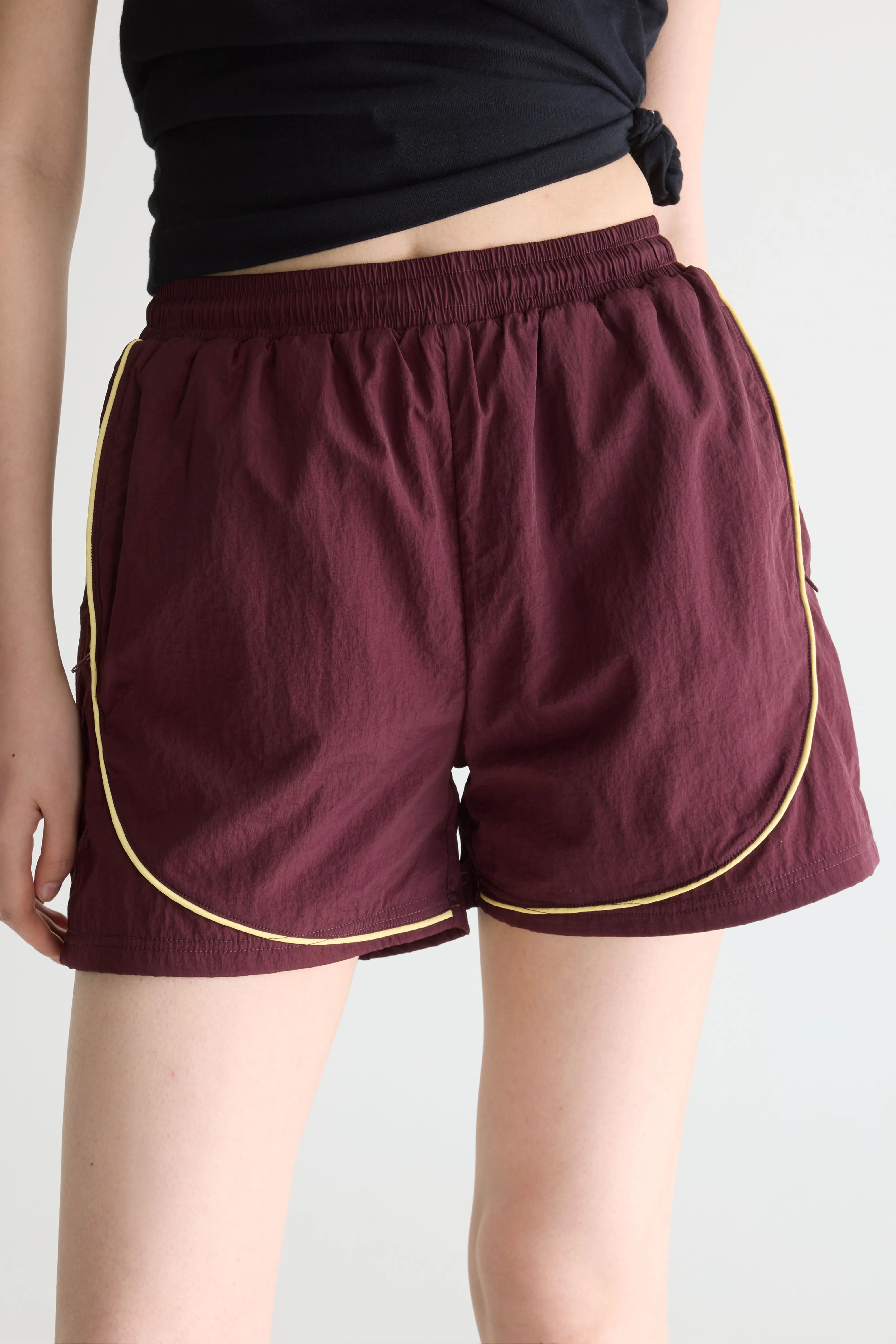 Tinto Sporty Shorts - Wine For Women | Bellerose