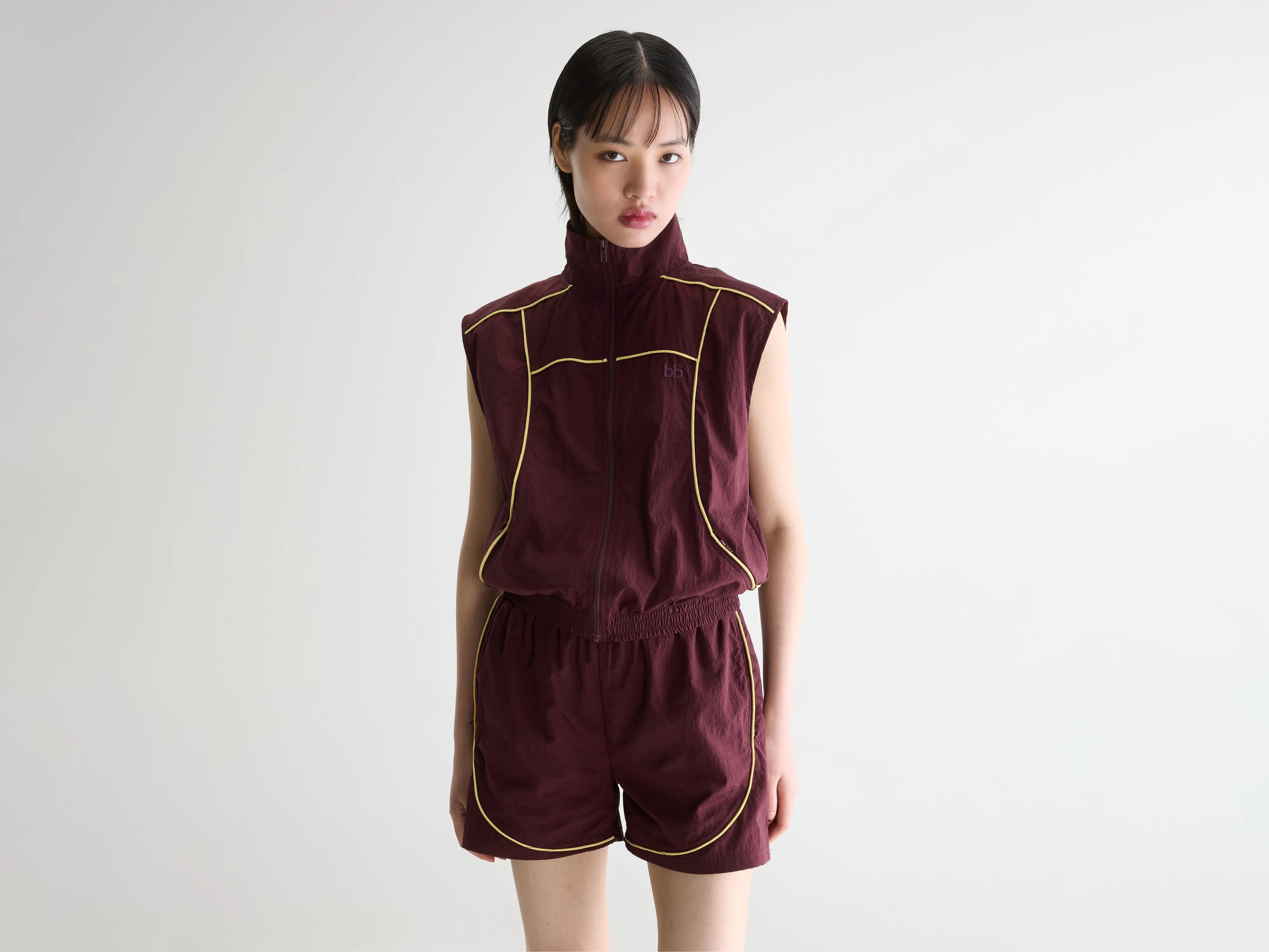 Tinta mouwloze sportvest (261 / W / WINE)