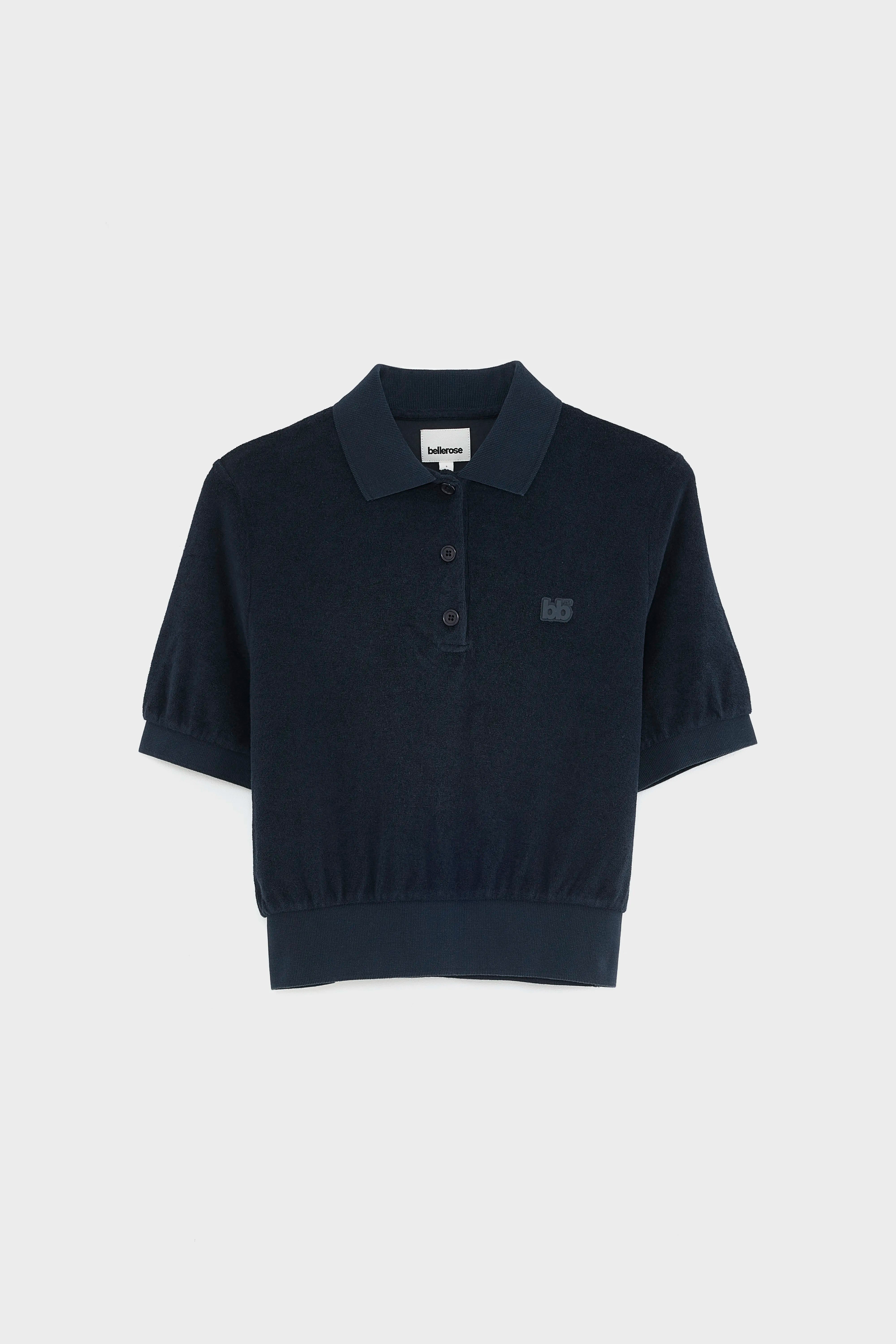 Crixus terry polo (261 / W / NAVY)