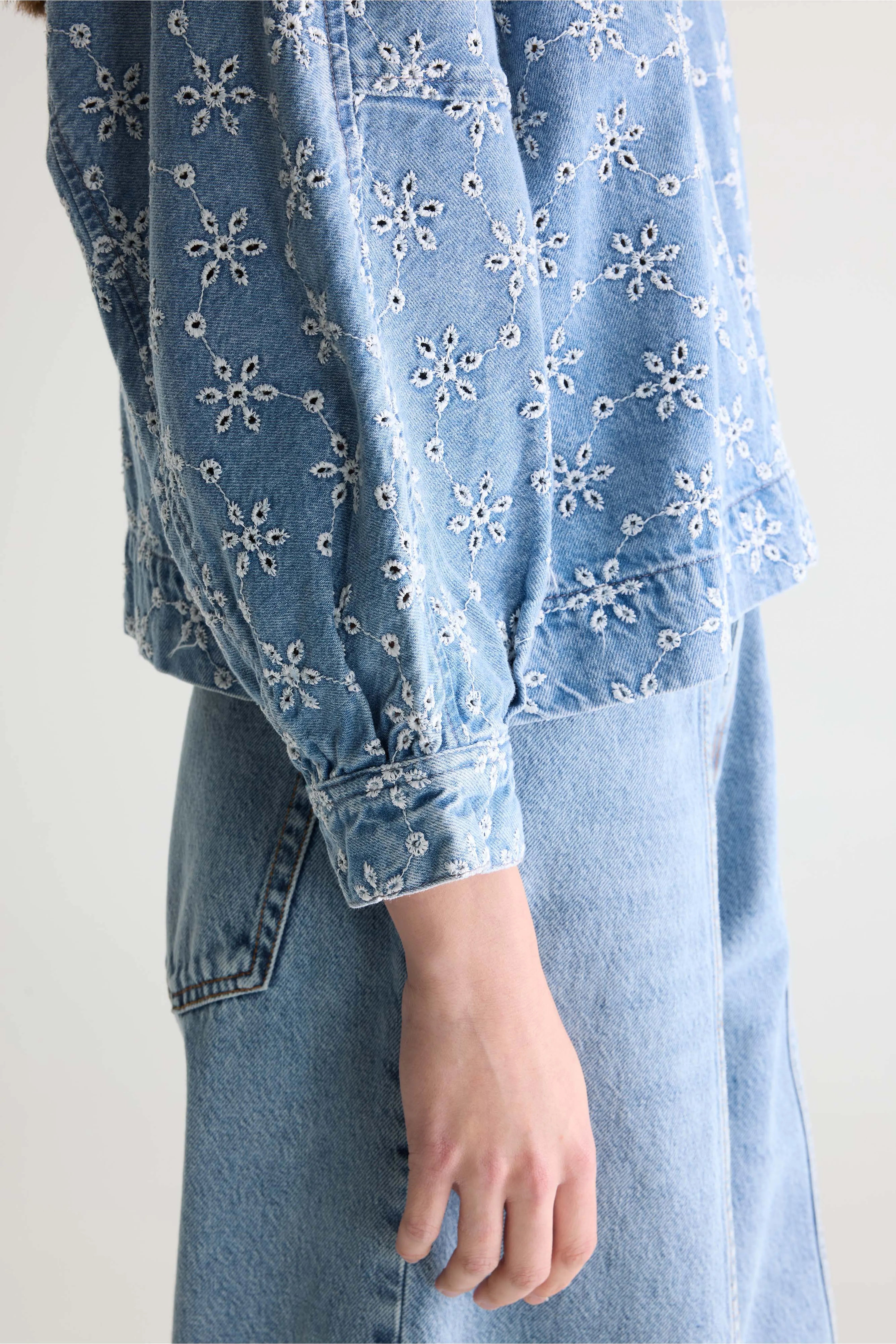 Blouse en denim Pinda (261 / W / MEDIUM BLEACH)
