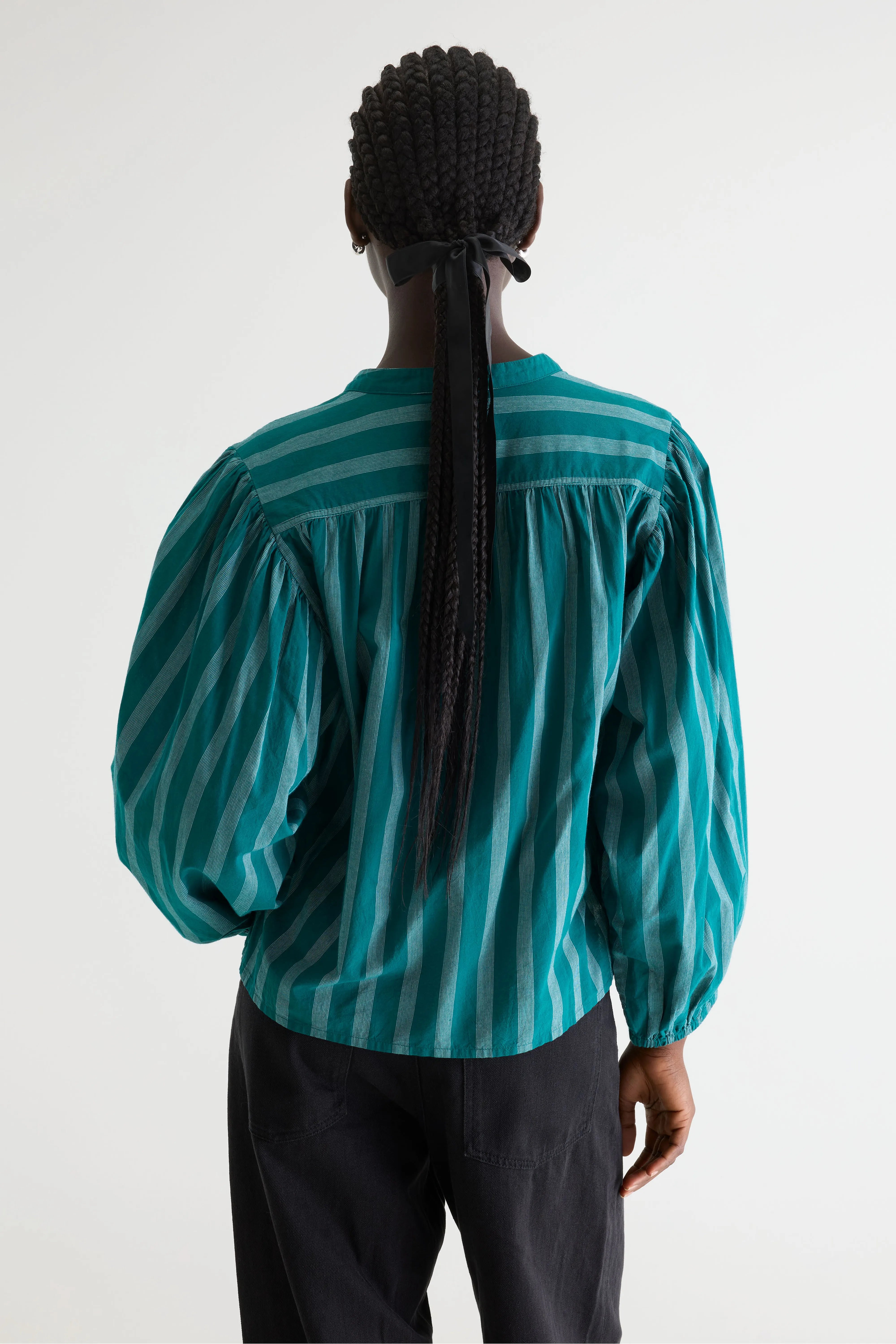 Blouse à rayures Cherry (261 / W / STRIPE A)