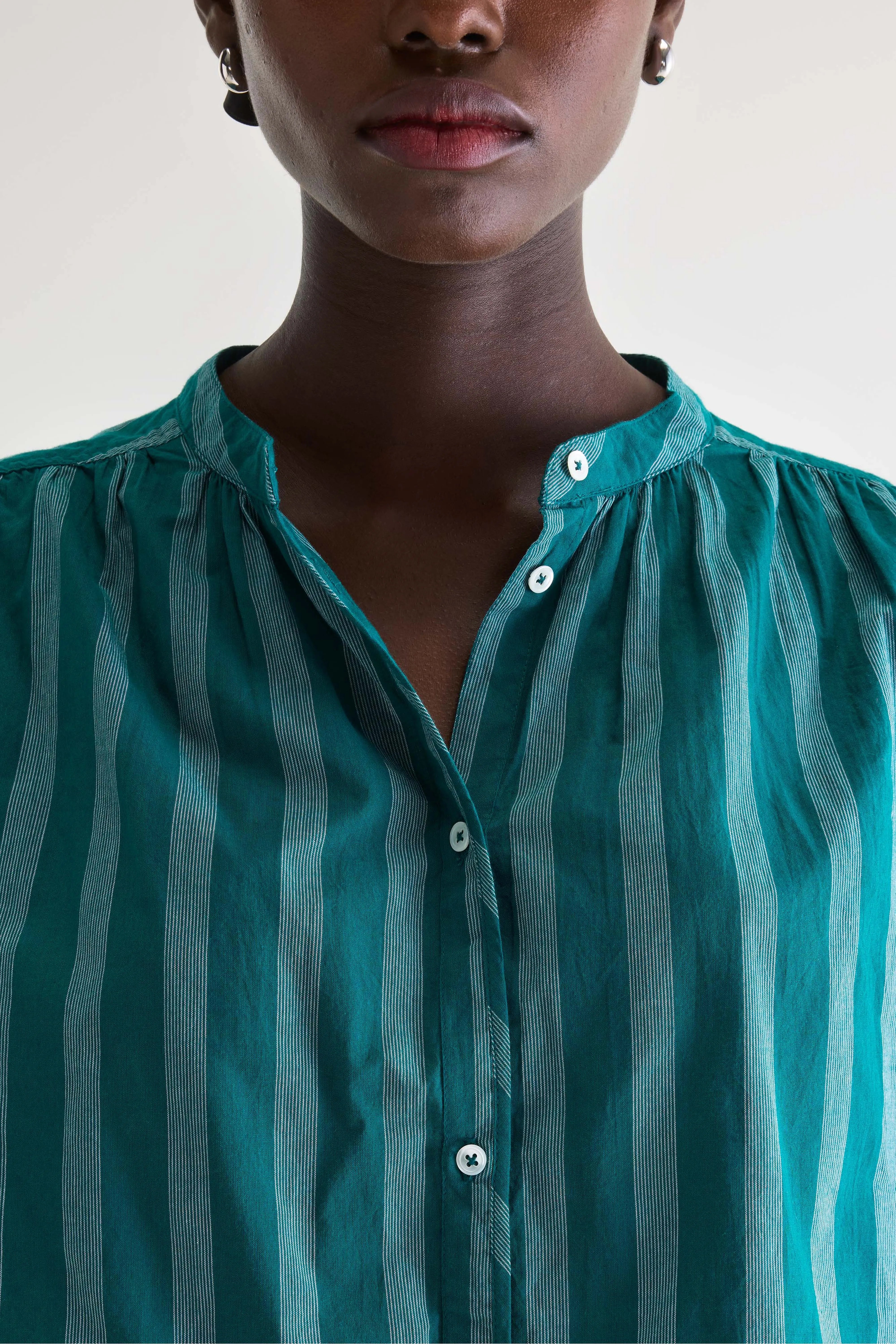 Blouse à rayures Cherry (261 / W / STRIPE A)