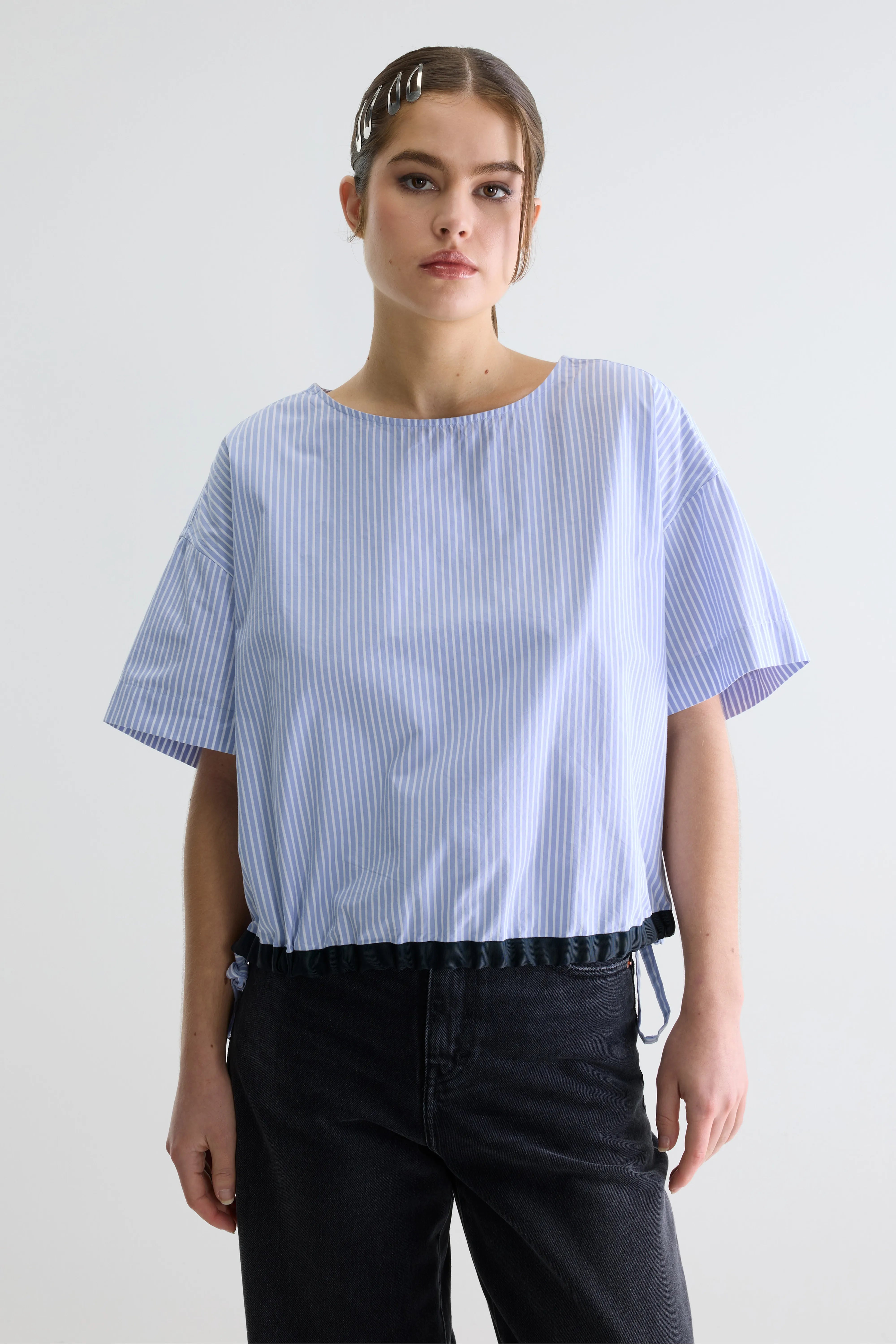Gian Relaxed Blouse - Stripe f For Women | Bellerose