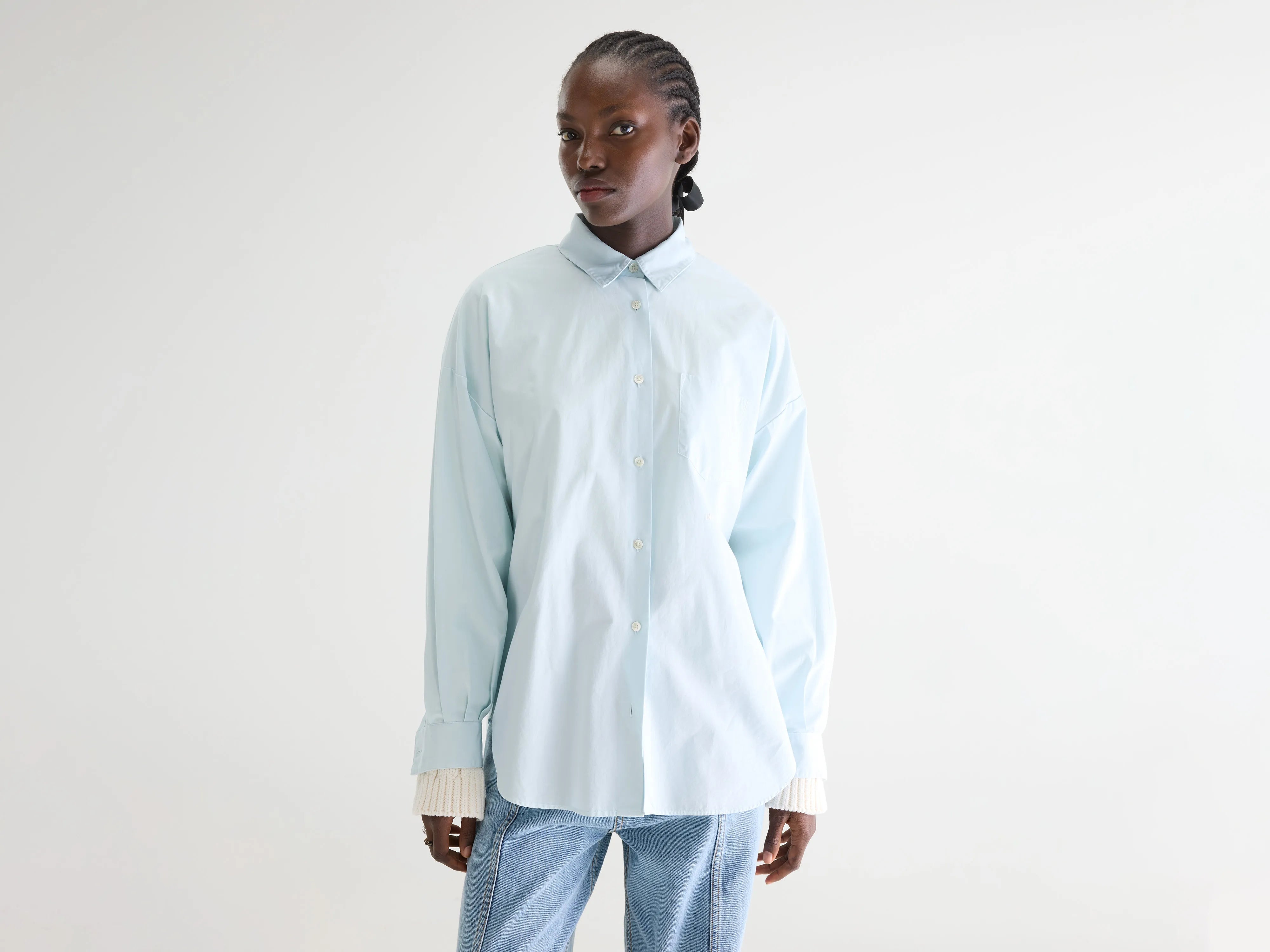 Chemise en popeline Giorgia (261 / W / FROST)