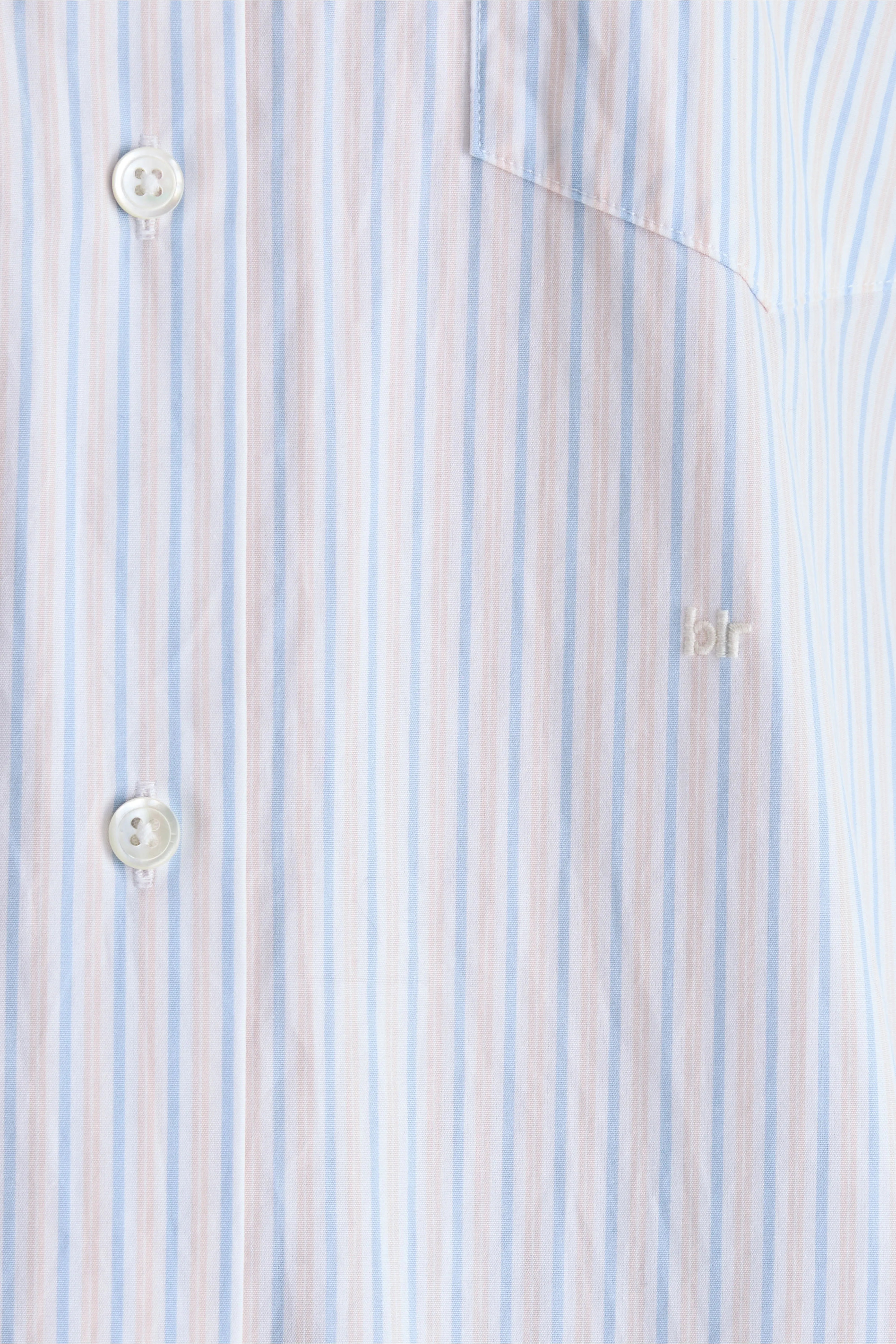 Chemise en popeline rayée Giorgia (261 / W / STRIPE A)